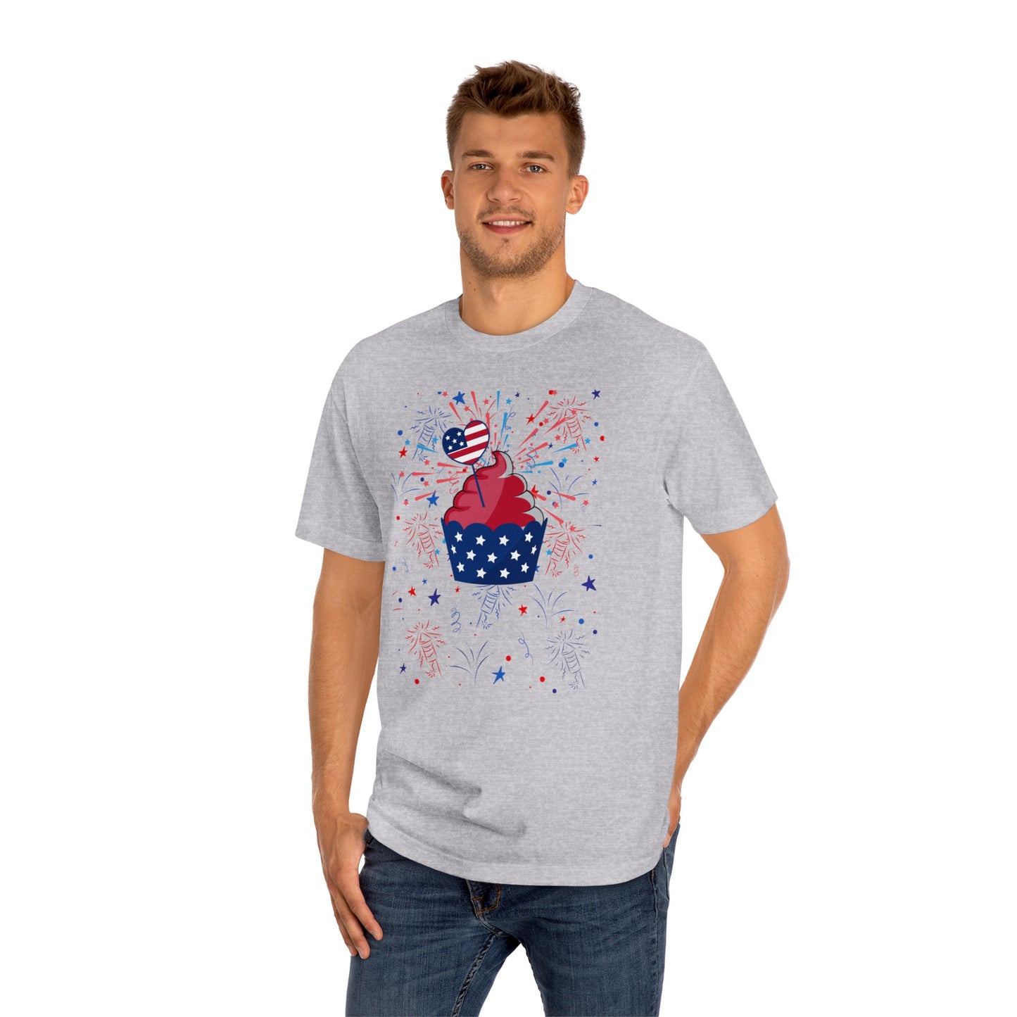 " USA cupcake" Classic Tee. Celebrate with proud!