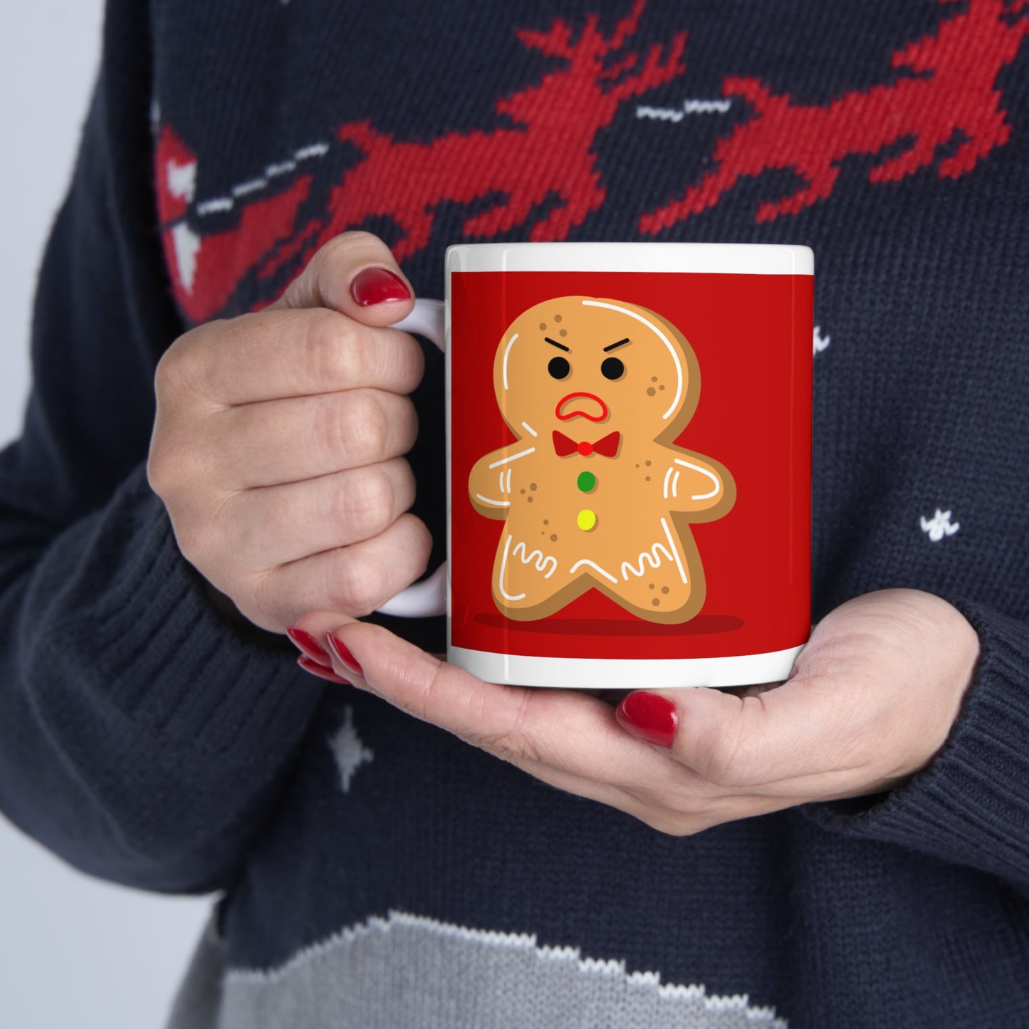 "Shut up, and bring the cookies" Ceramic Mug 11oz