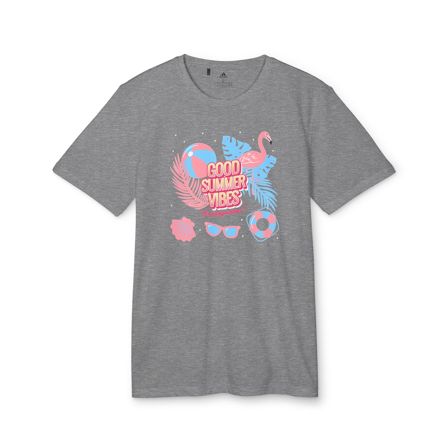 "Good summer vibes" adidas® Unisex Sport T-shirt