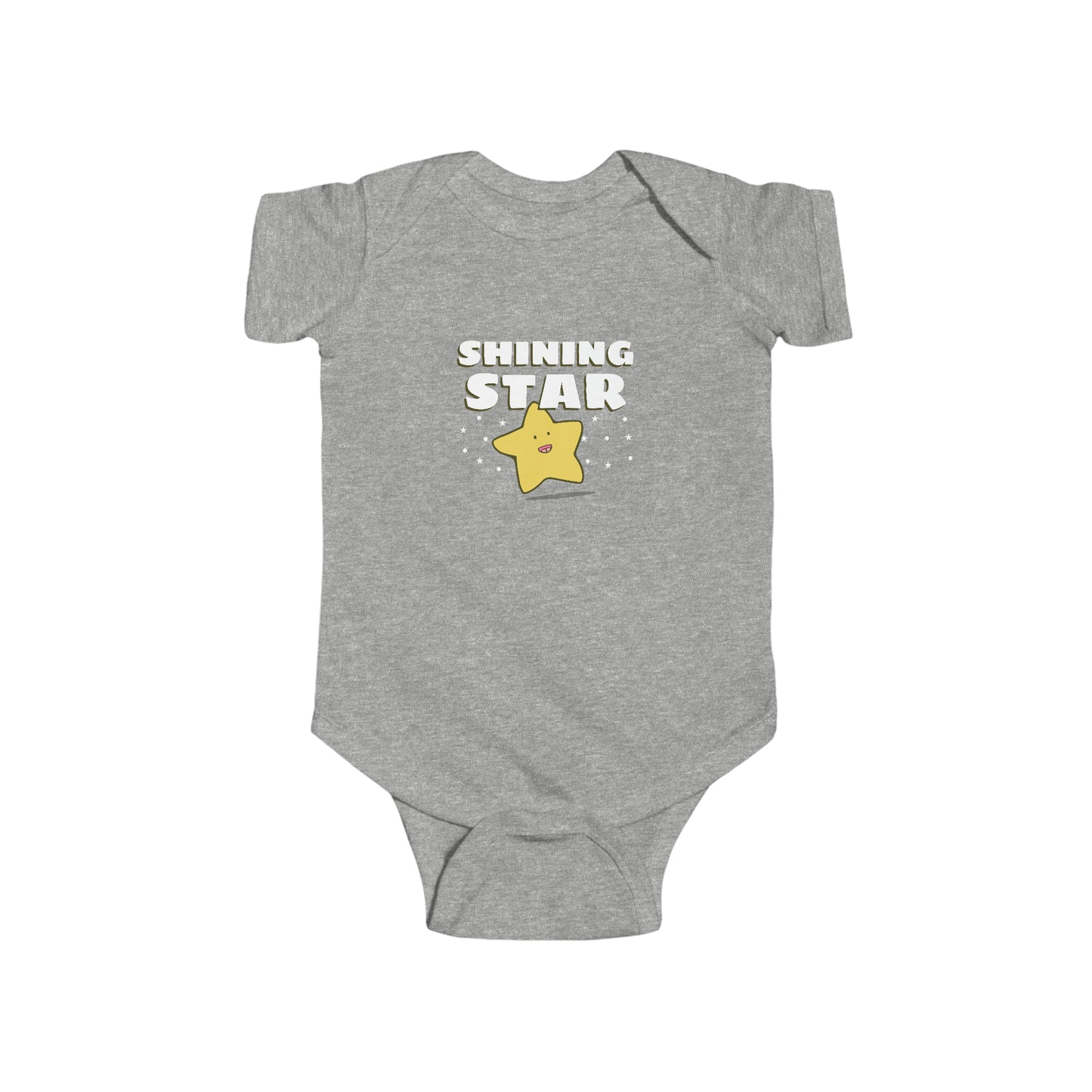 "Shining Start" Infant Fine Jersey Bodysuit