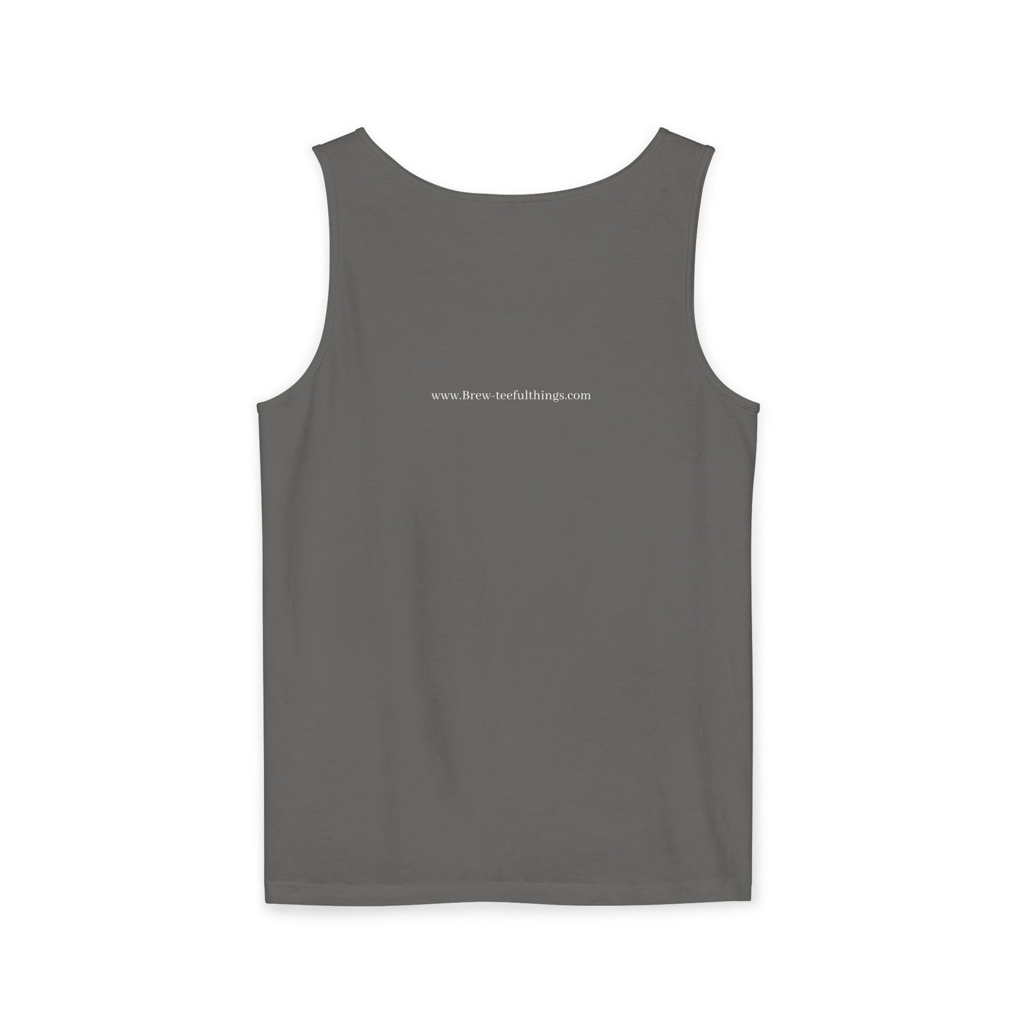 "Mindful or mind full? Unisex Garment-Dyed Tank Top
