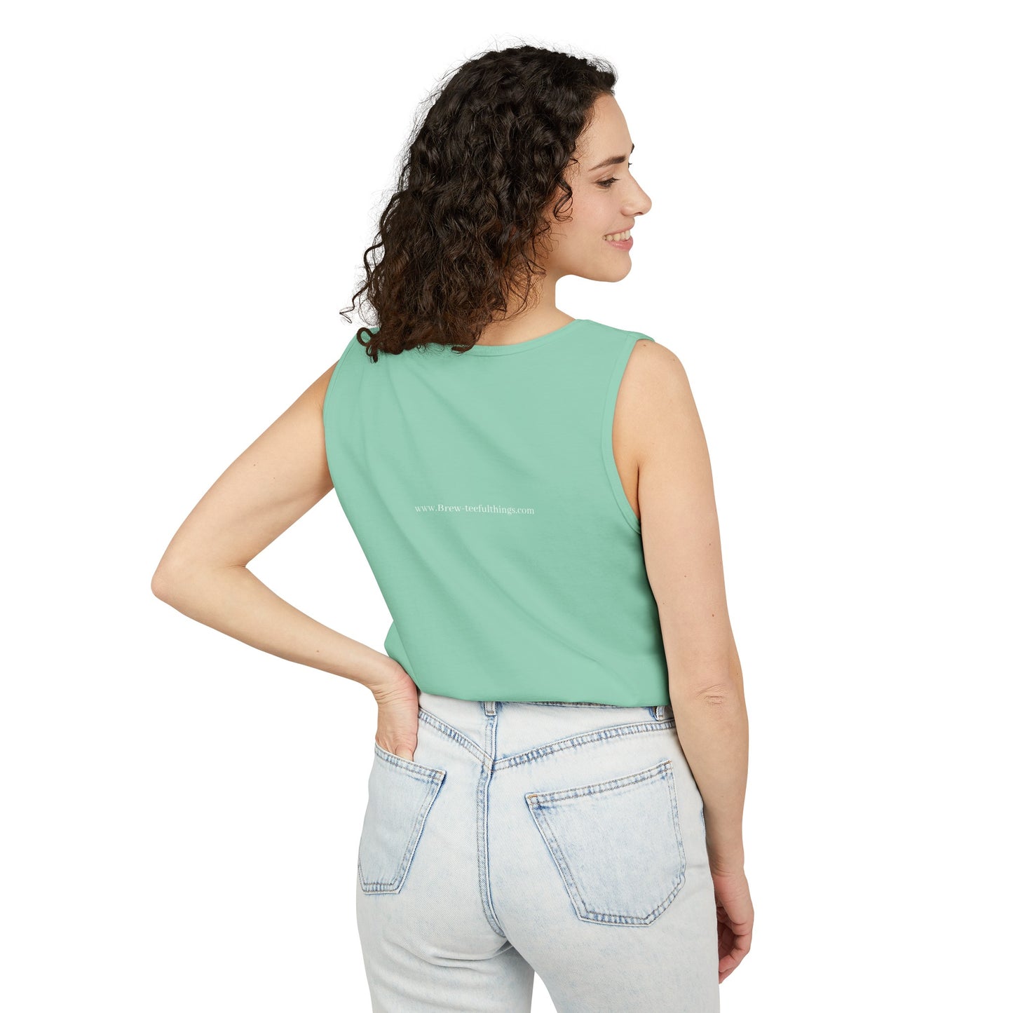"Mindful or mind full? Unisex Garment-Dyed Tank Top
