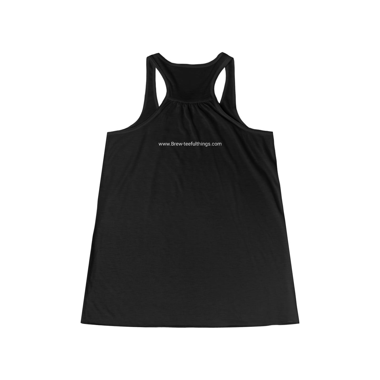 " I love this country" Women's Flowy Racerback Tank