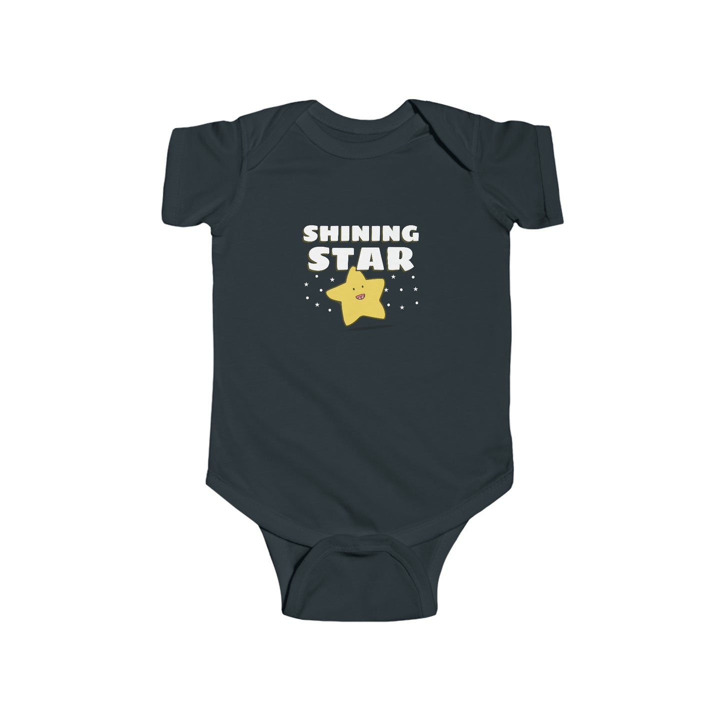 "Shining Start" Infant Fine Jersey Bodysuit