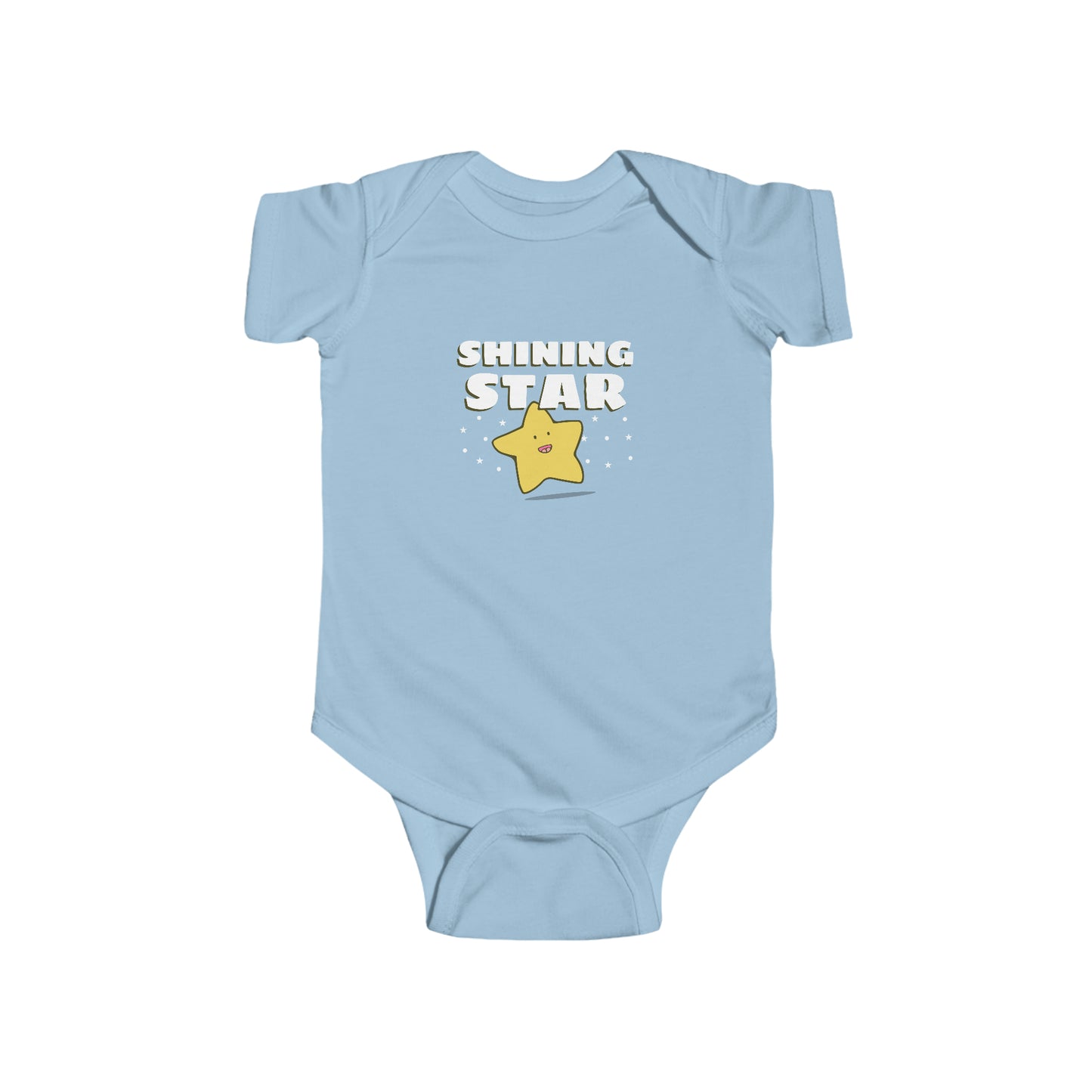 "Shining Start" Infant Fine Jersey Bodysuit