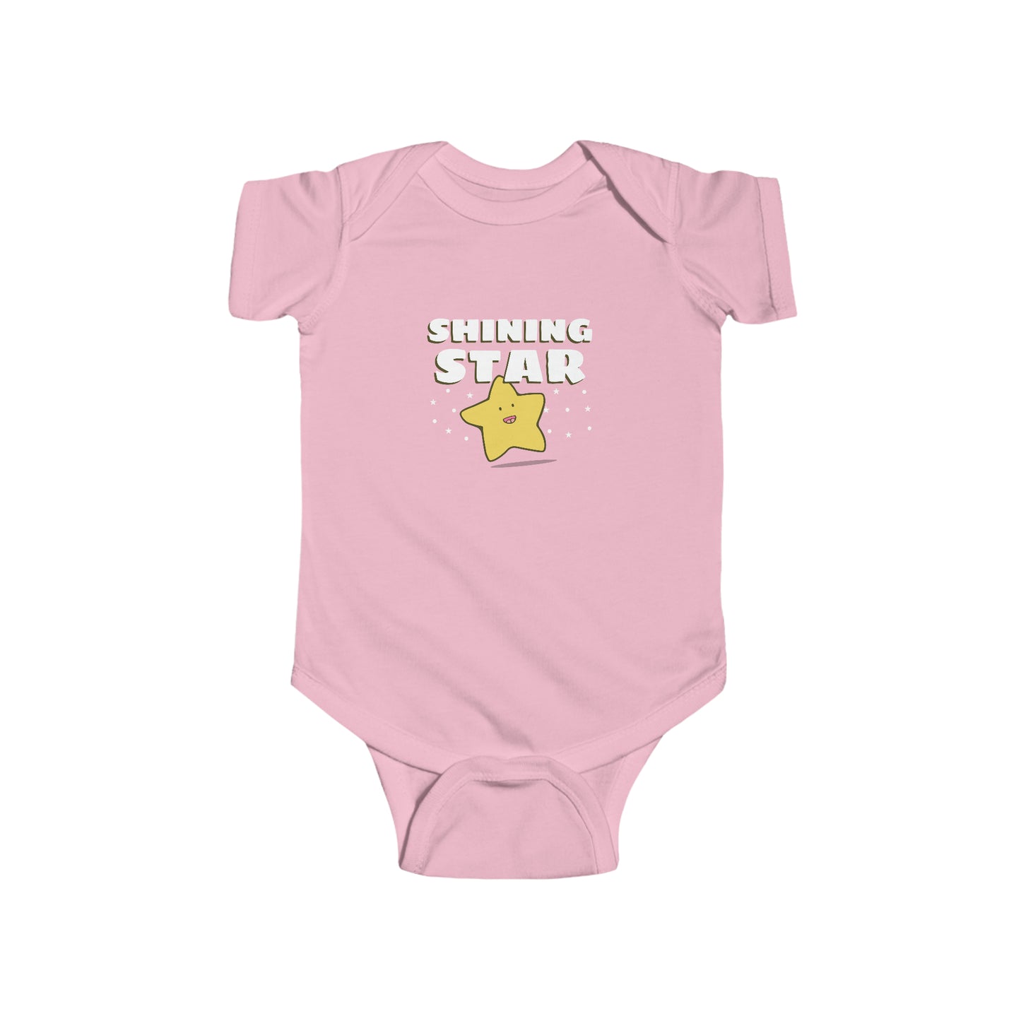 "Shining Start" Infant Fine Jersey Bodysuit