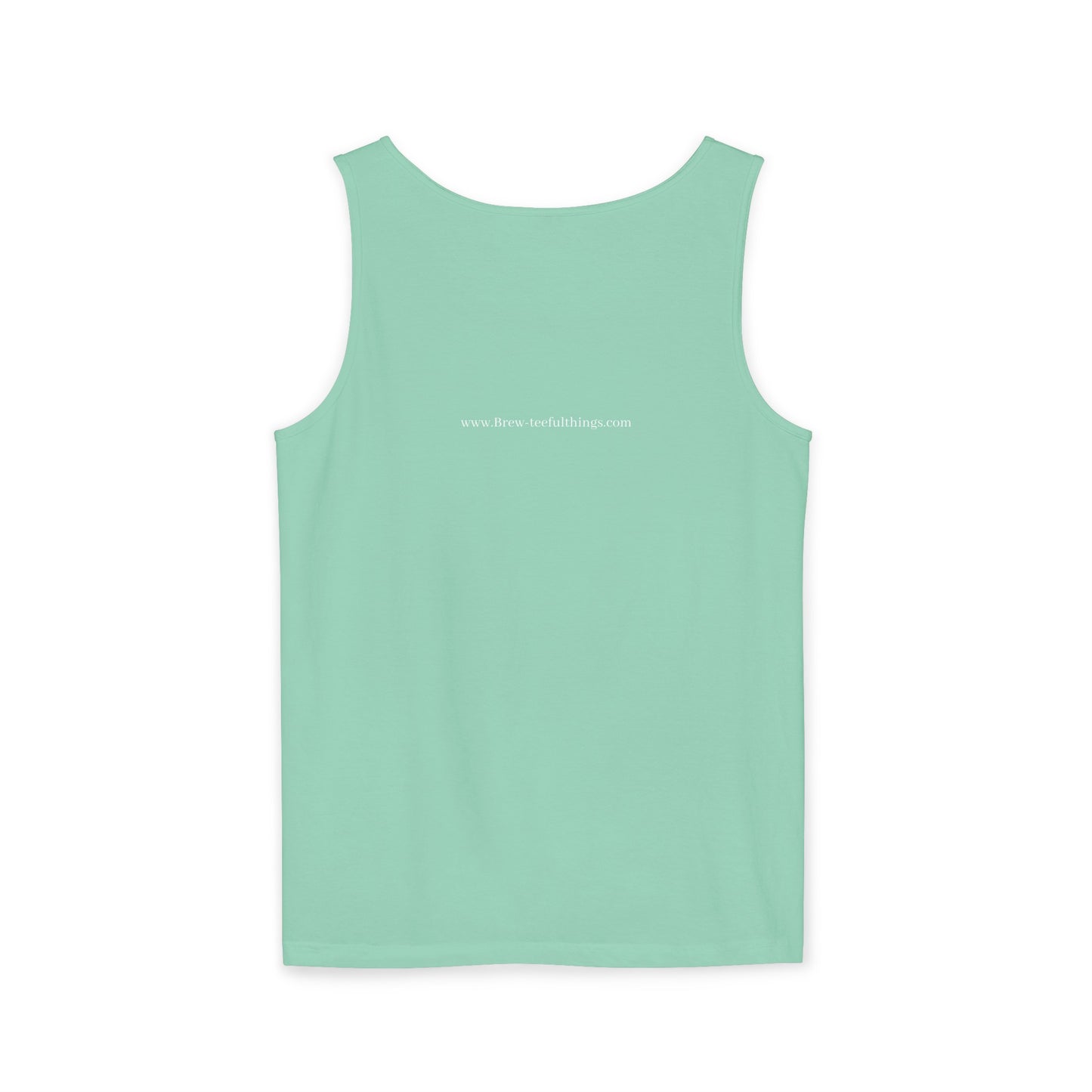 "Mindful or mind full? Unisex Garment-Dyed Tank Top