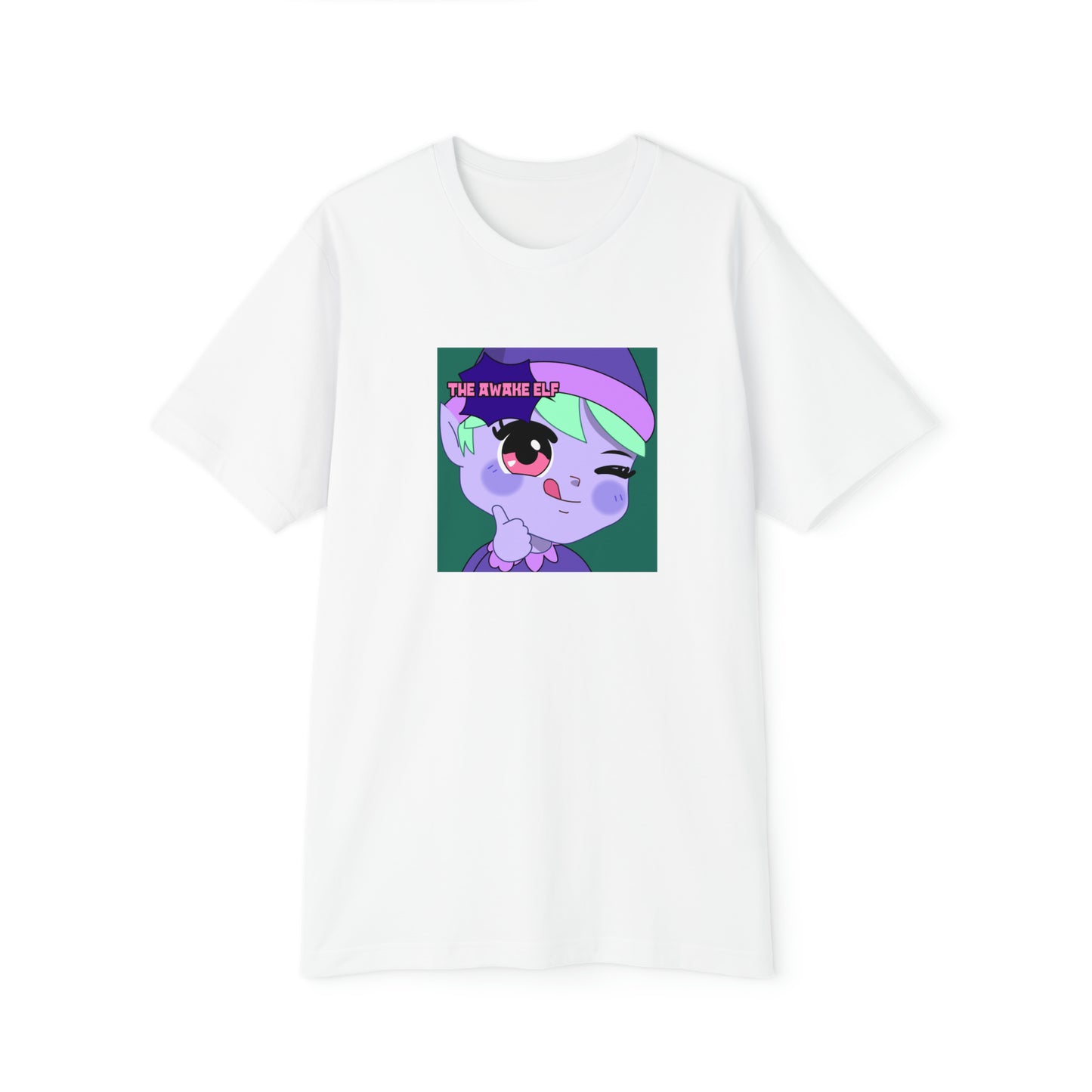 "The awake elf " Men's Short Sleeve Pajama Set