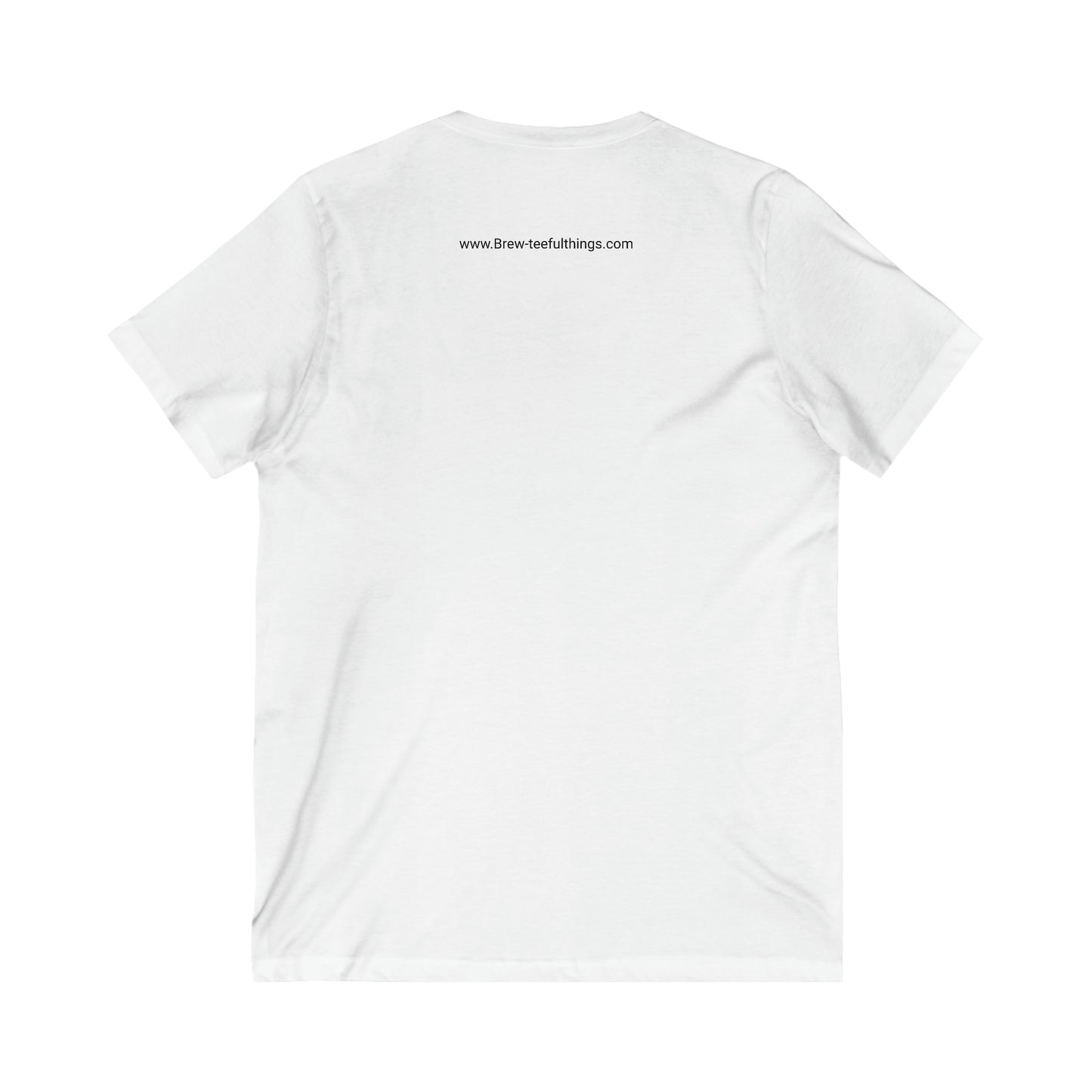 "Yo me compro mis flores"Jersey Short Sleeve V-Neck Tee