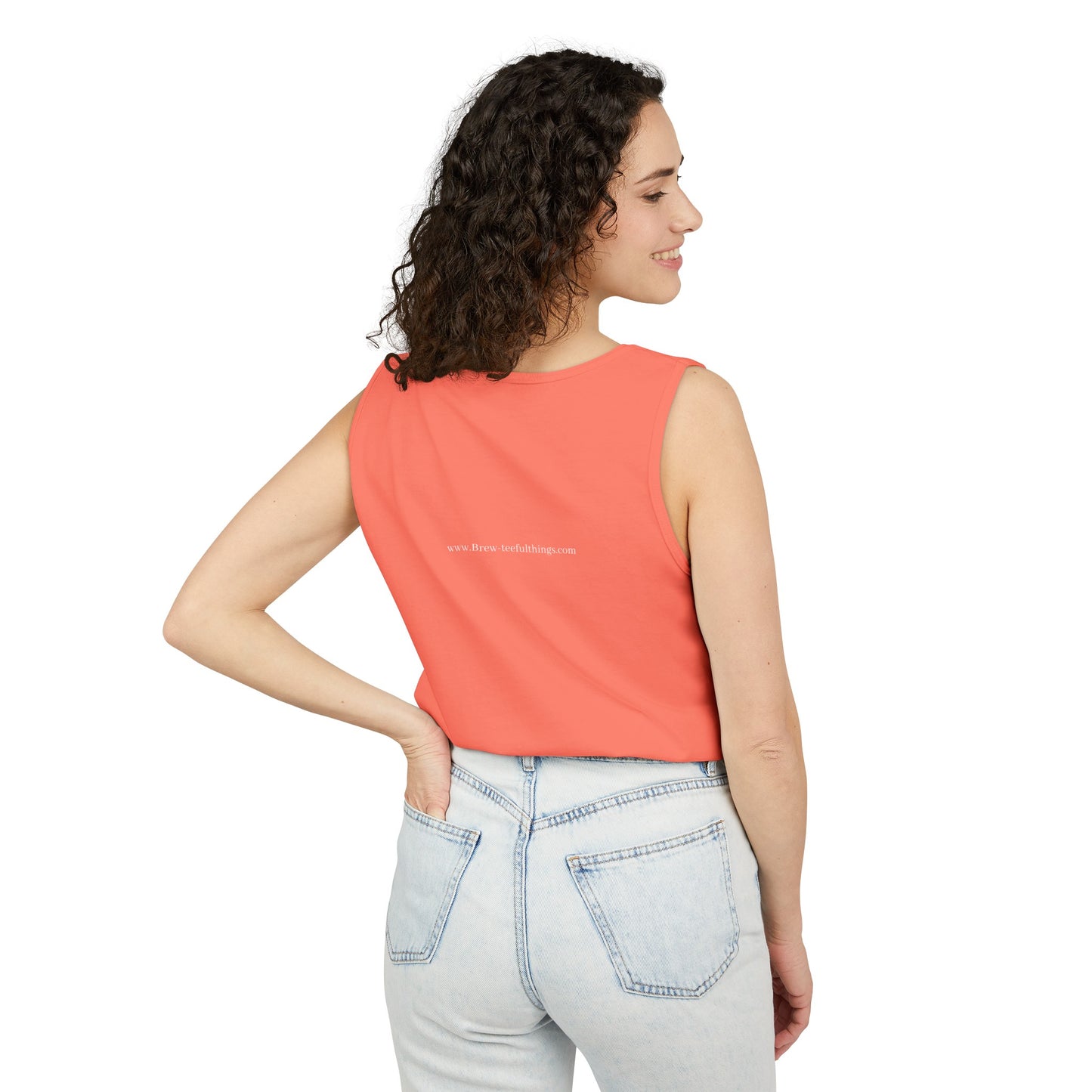 "Mindful or mind full? Unisex Garment-Dyed Tank Top