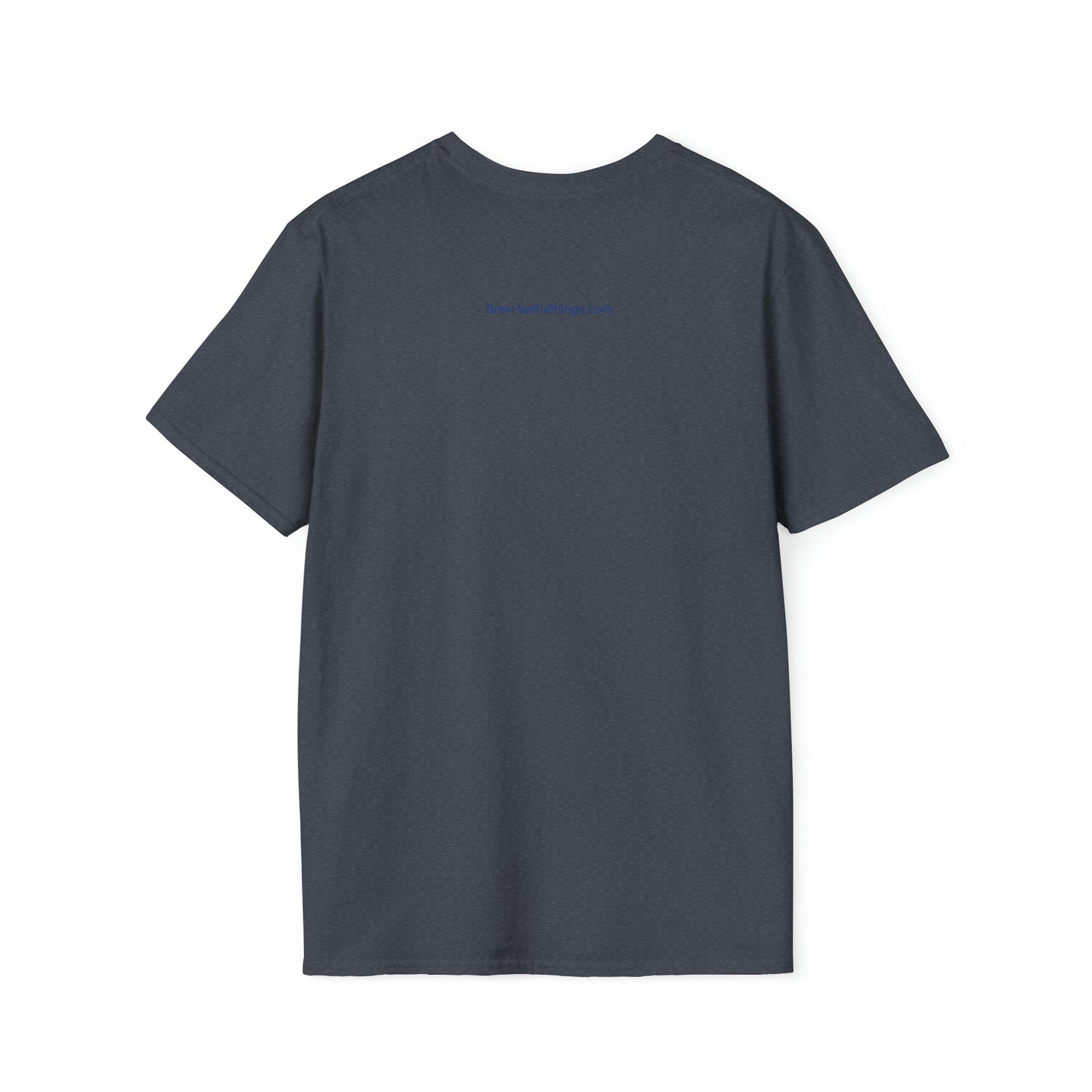 "Home of the free because of the brave" Unisex Softstyle T-Shirt