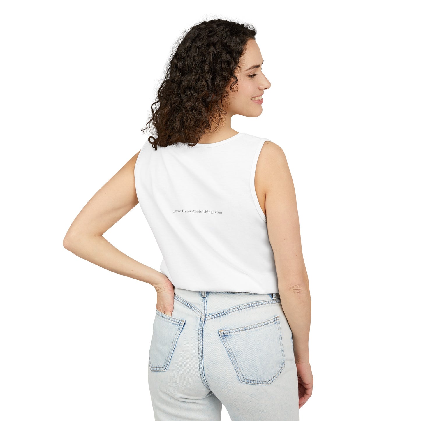 "Mindful or mind full? Unisex Garment-Dyed Tank Top