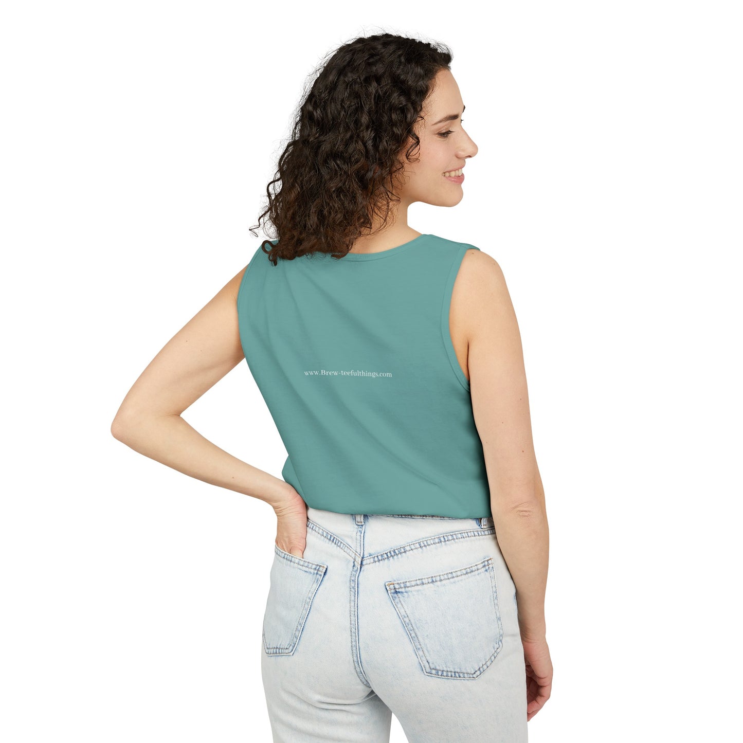 "Mindful or mind full? Unisex Garment-Dyed Tank Top