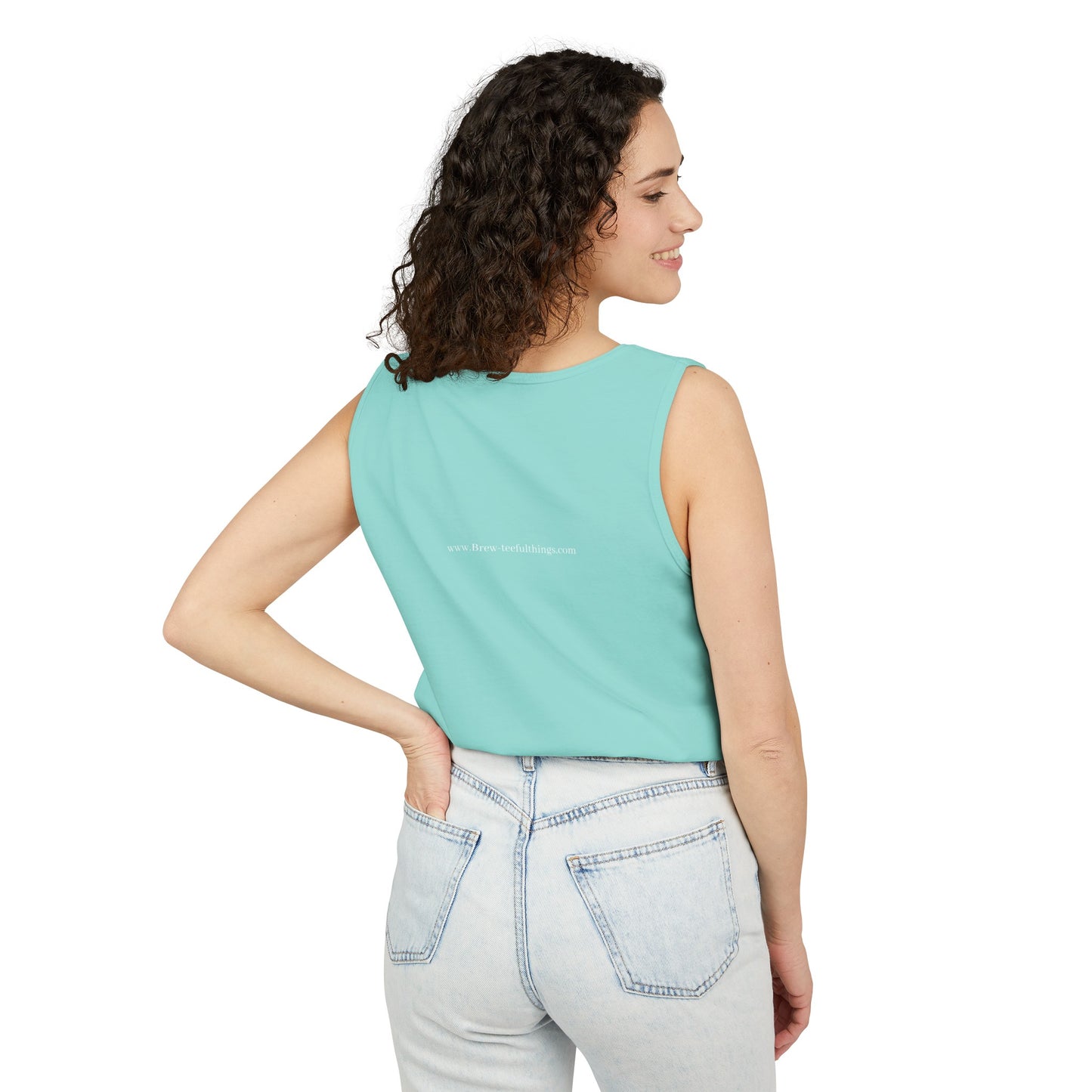 "Mindful or mind full? Unisex Garment-Dyed Tank Top