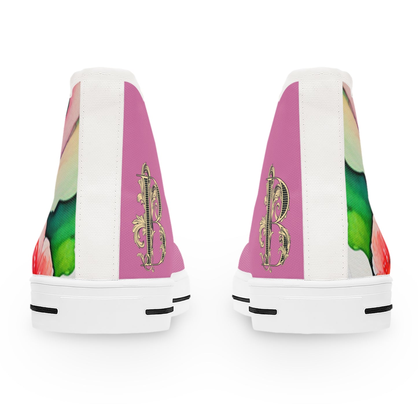 Women's High Top Watercolor Sneakers