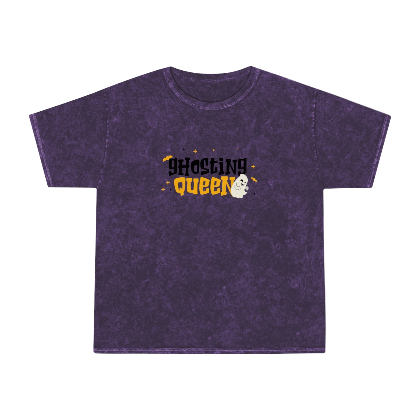 "Ghosting queen" Mineral Wash T-Shirt