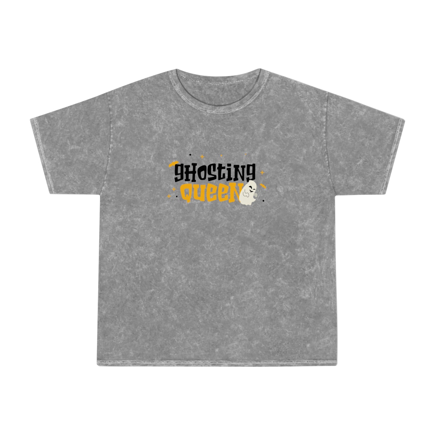 "Ghosting queen" Mineral Wash T-Shirt