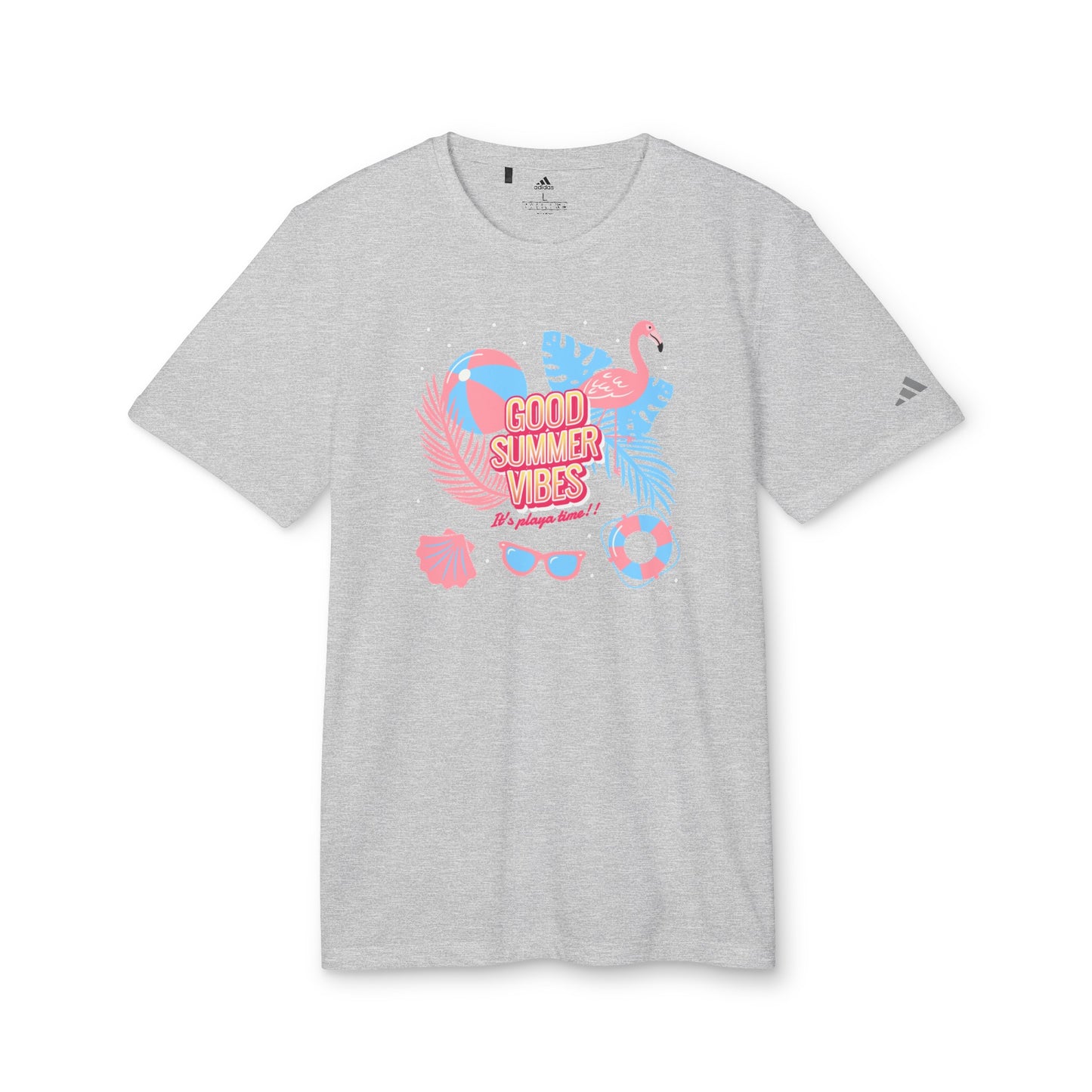 "Good summer vibes" adidas® Unisex Sport T-shirt