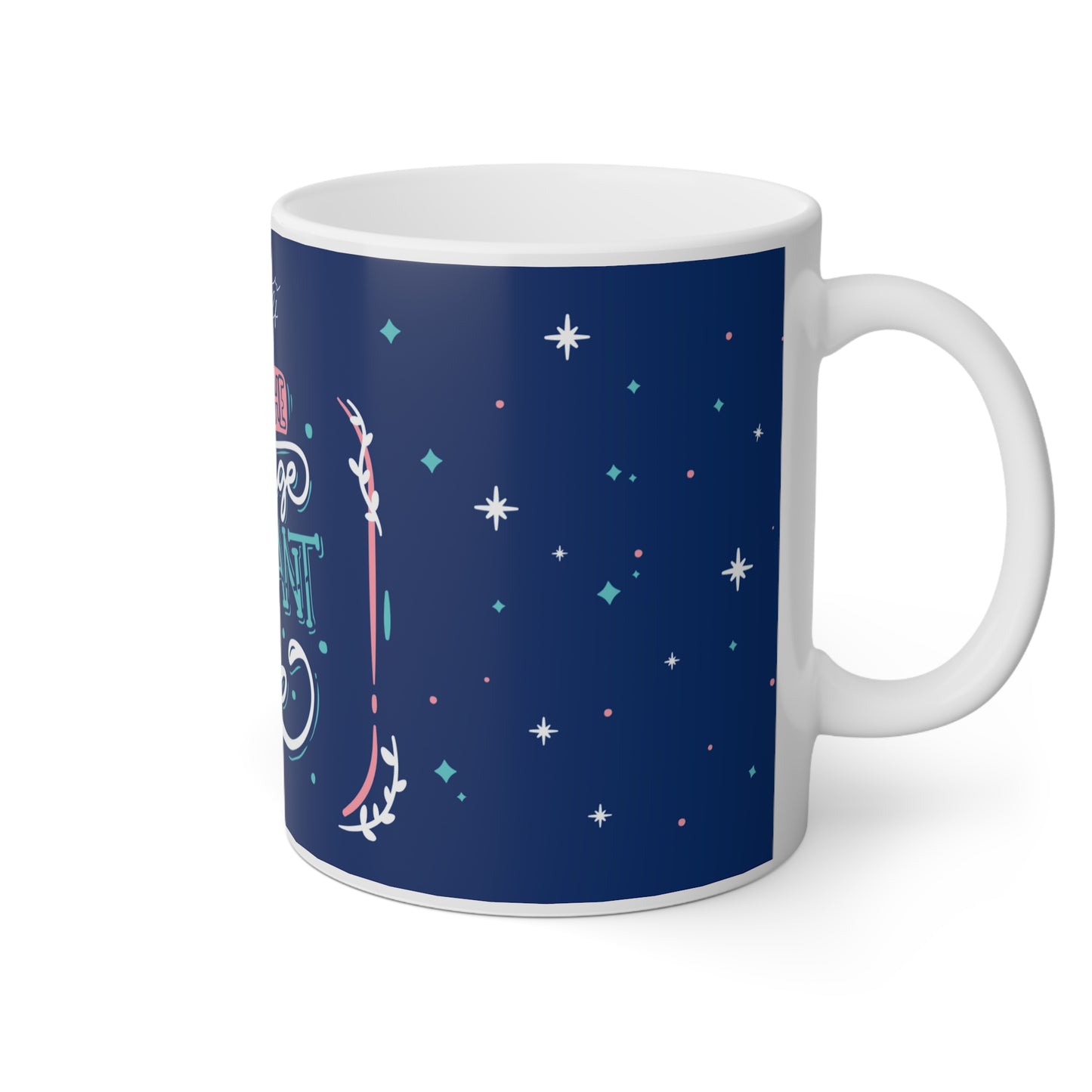 “Be the change you want to see”White Mug, 11oz