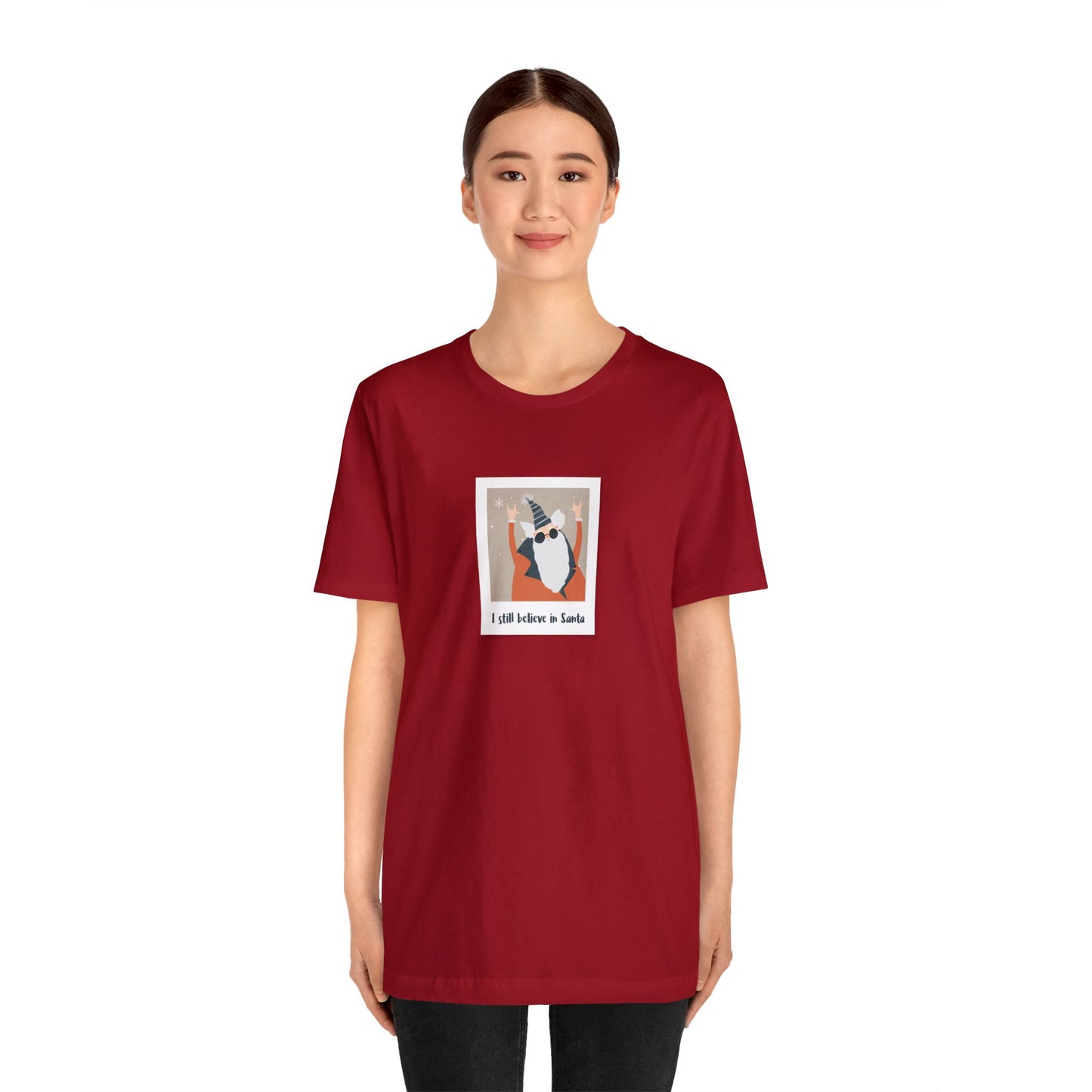 "I still believe en Santa" Unisex Jersey Short Sleeve Tee