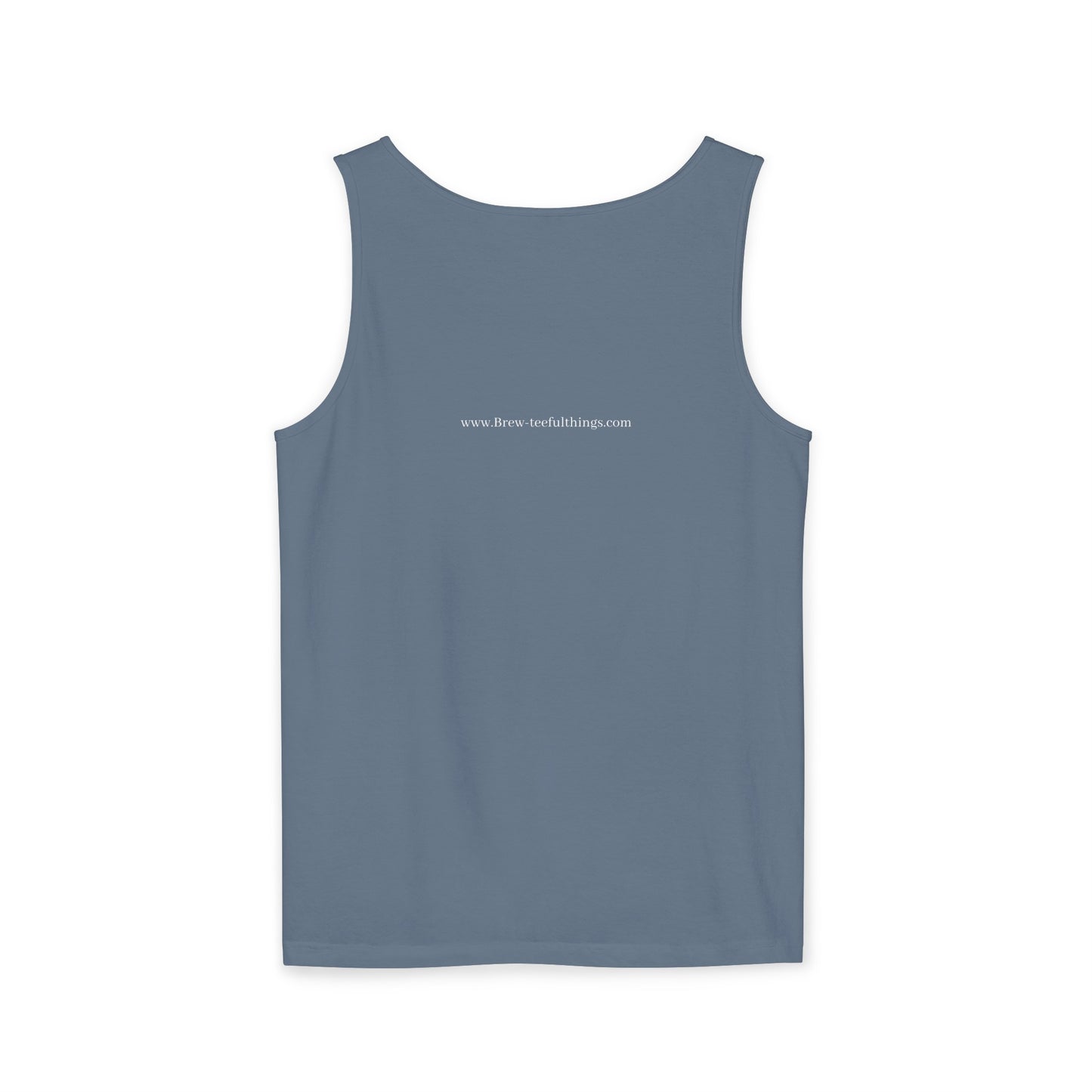 "Mindful or mind full? Unisex Garment-Dyed Tank Top