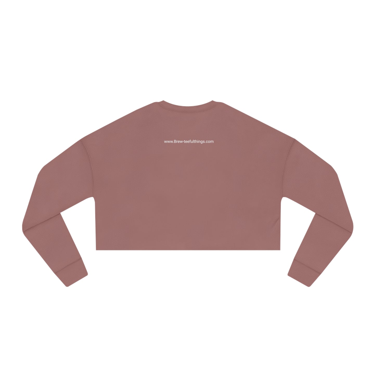 "Coquito Weather" Women's Cropped Sweatshirt
