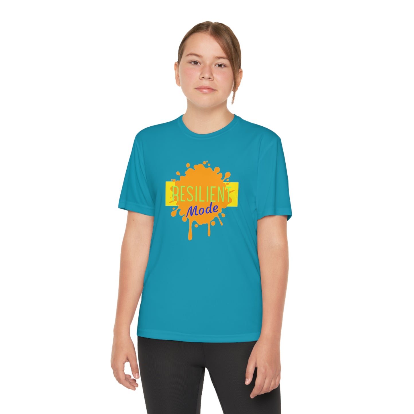 "Resilient mode" Youth Competitor Tee
