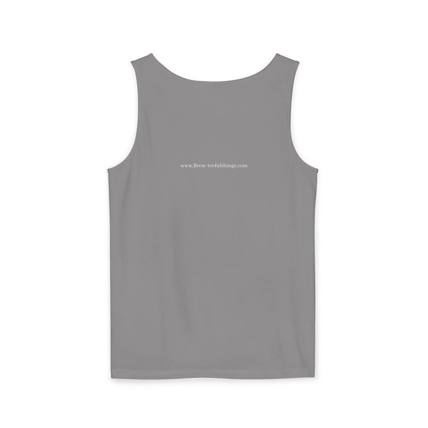 "Mindful or mind full? Unisex Garment-Dyed Tank Top