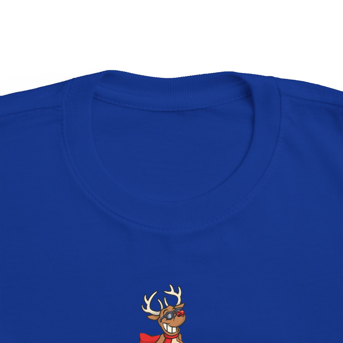 "Oh Deer, Santa is here" Toddler's Fine Jersey Tee