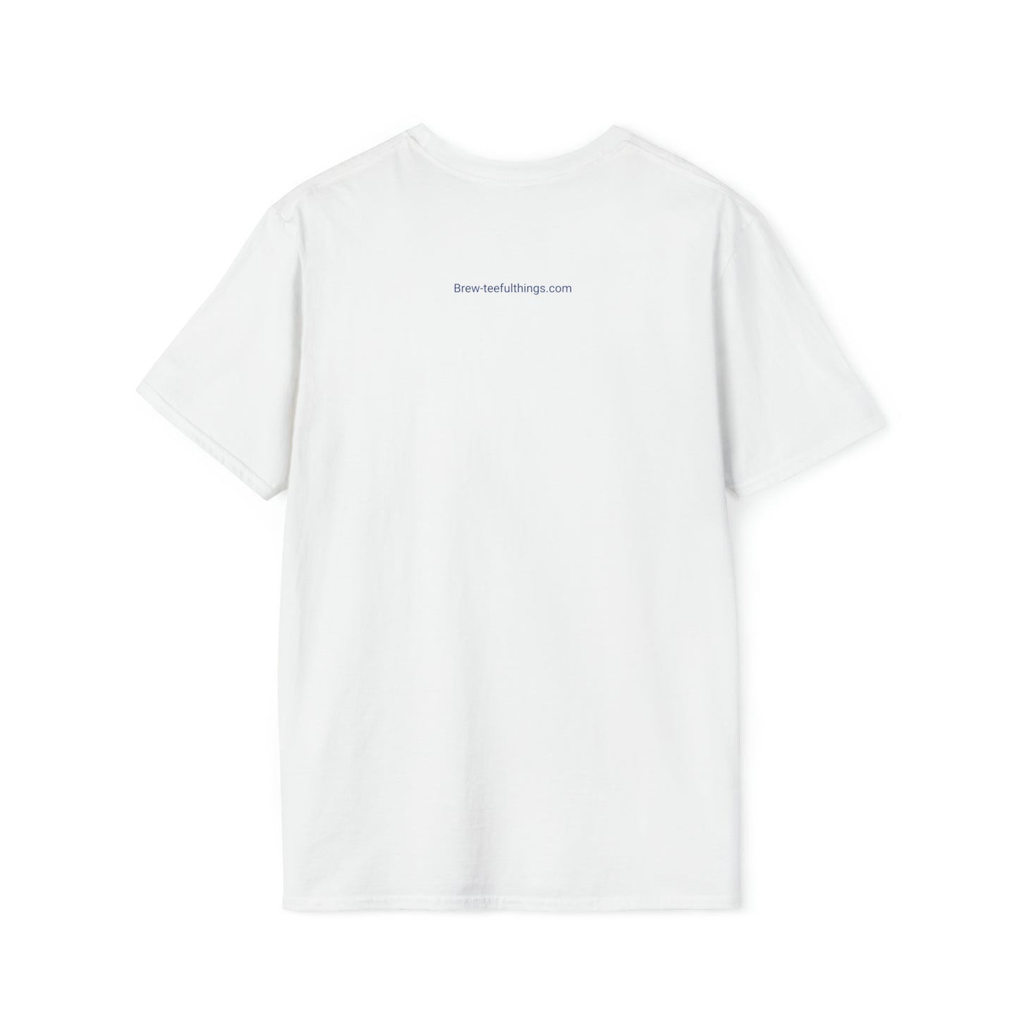 "Home of the free because of the brave" Unisex Softstyle T-Shirt