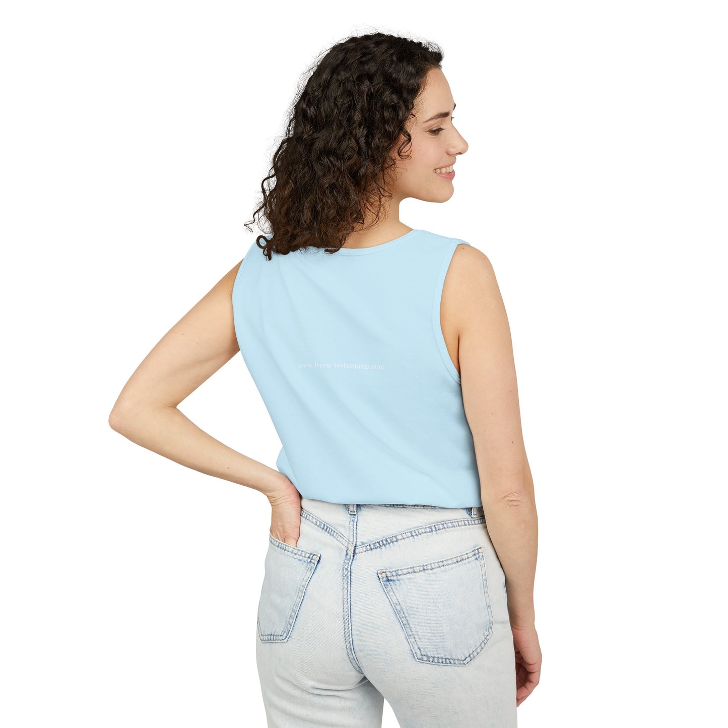 "Mindful or mind full? Unisex Garment-Dyed Tank Top