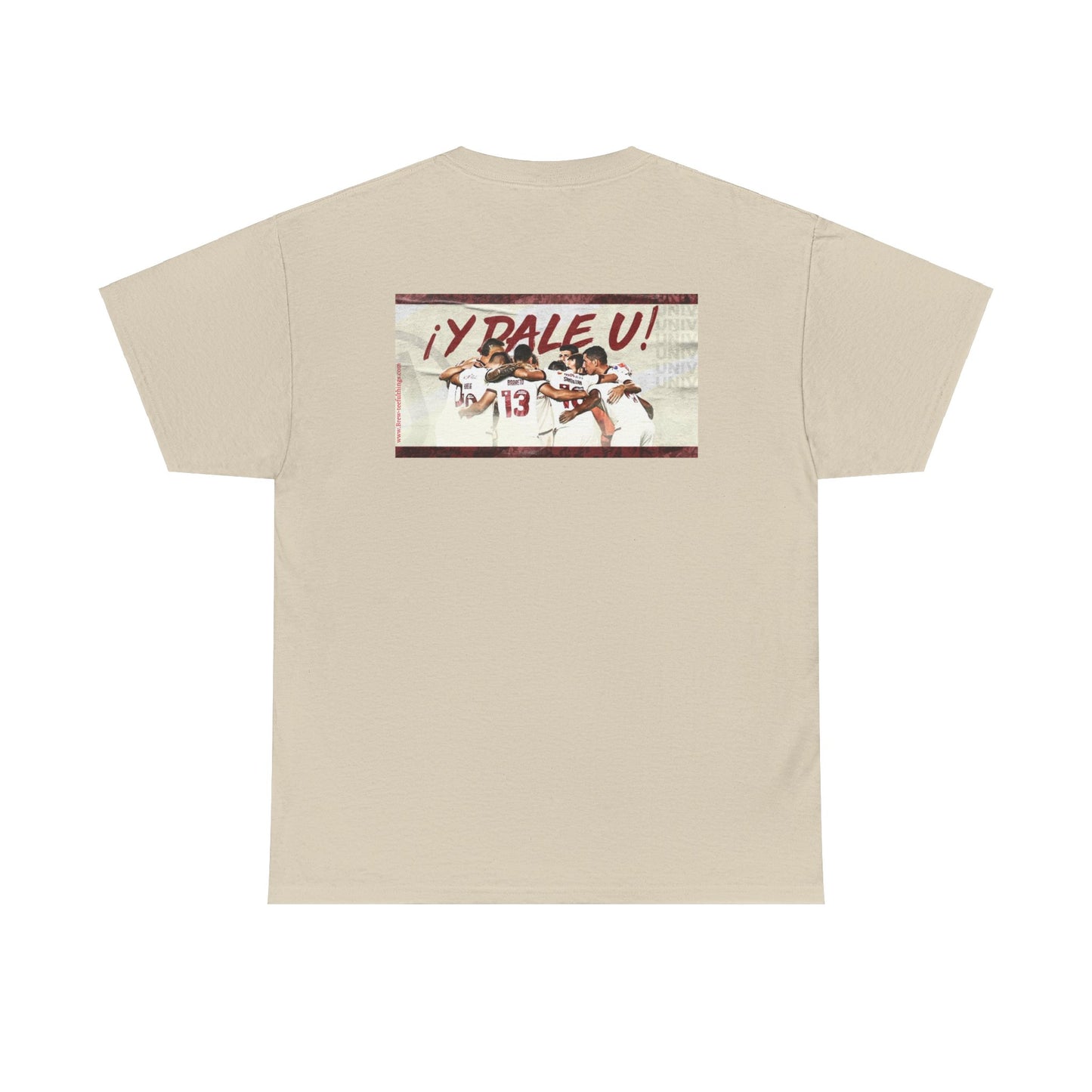 "Universitario de Deportes" (Peruvian team) round neck Unisex Heavy Cotton Tee