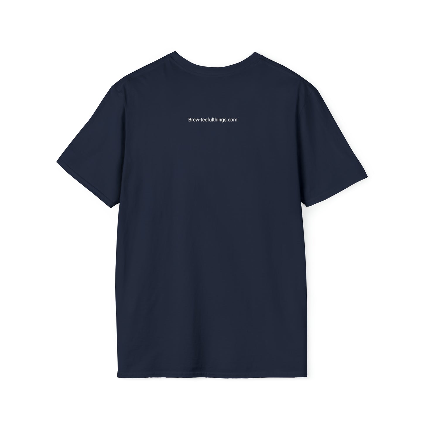 "Home of the free because of the brave" Unisex Softstyle T-Shirt