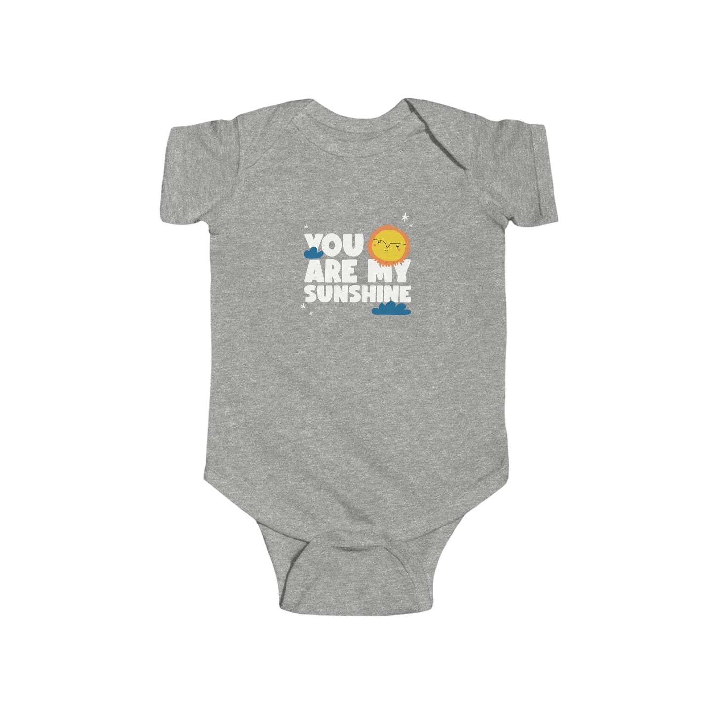 "You are my sunshine" Infant Fine Jersey Bodysuit
