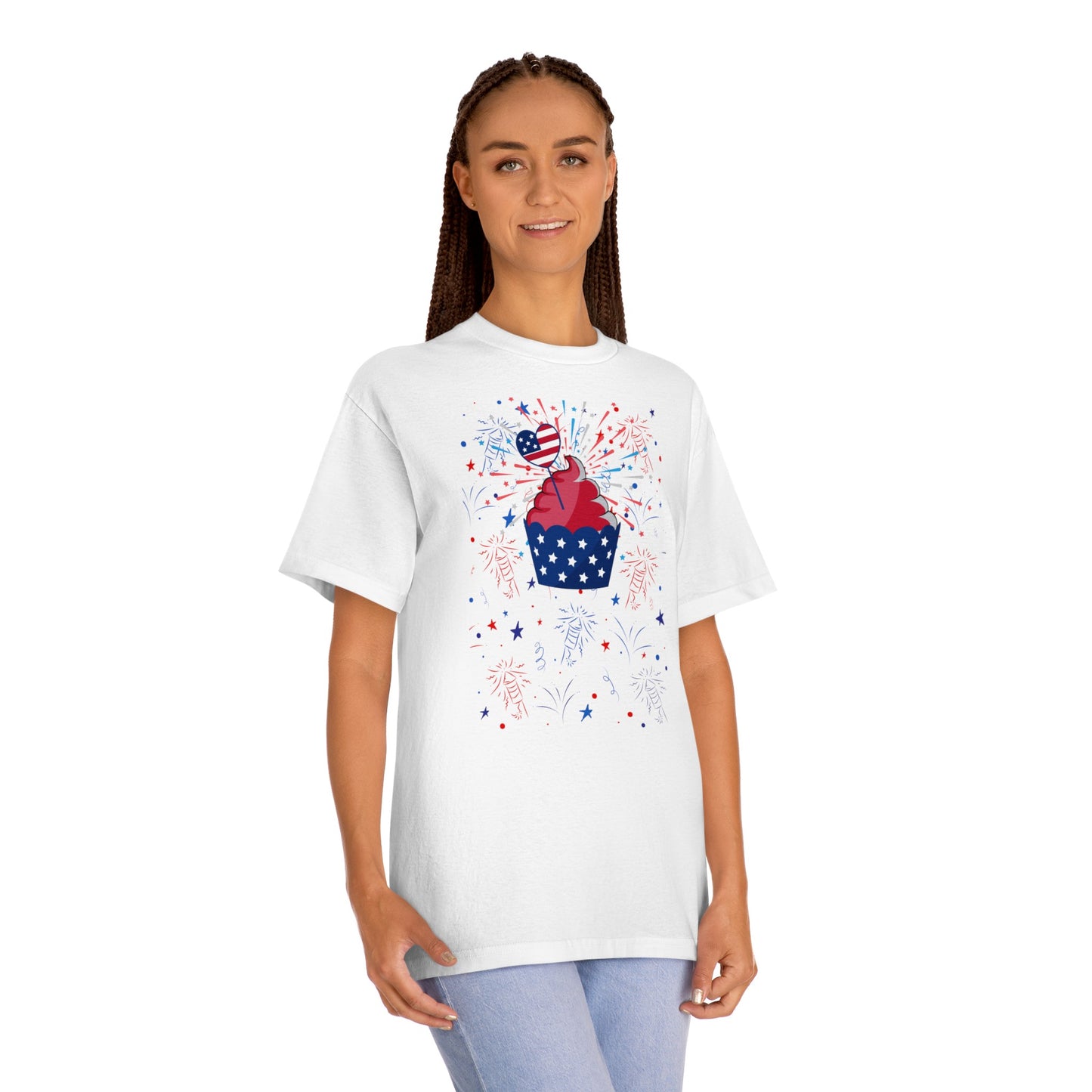" USA cupcake" Classic Tee. Celebrate with proud!