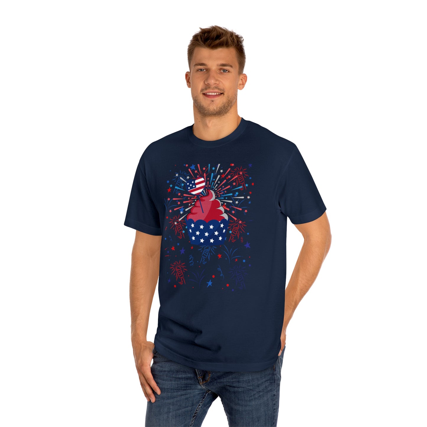 " USA cupcake" Classic Tee. Celebrate with proud!