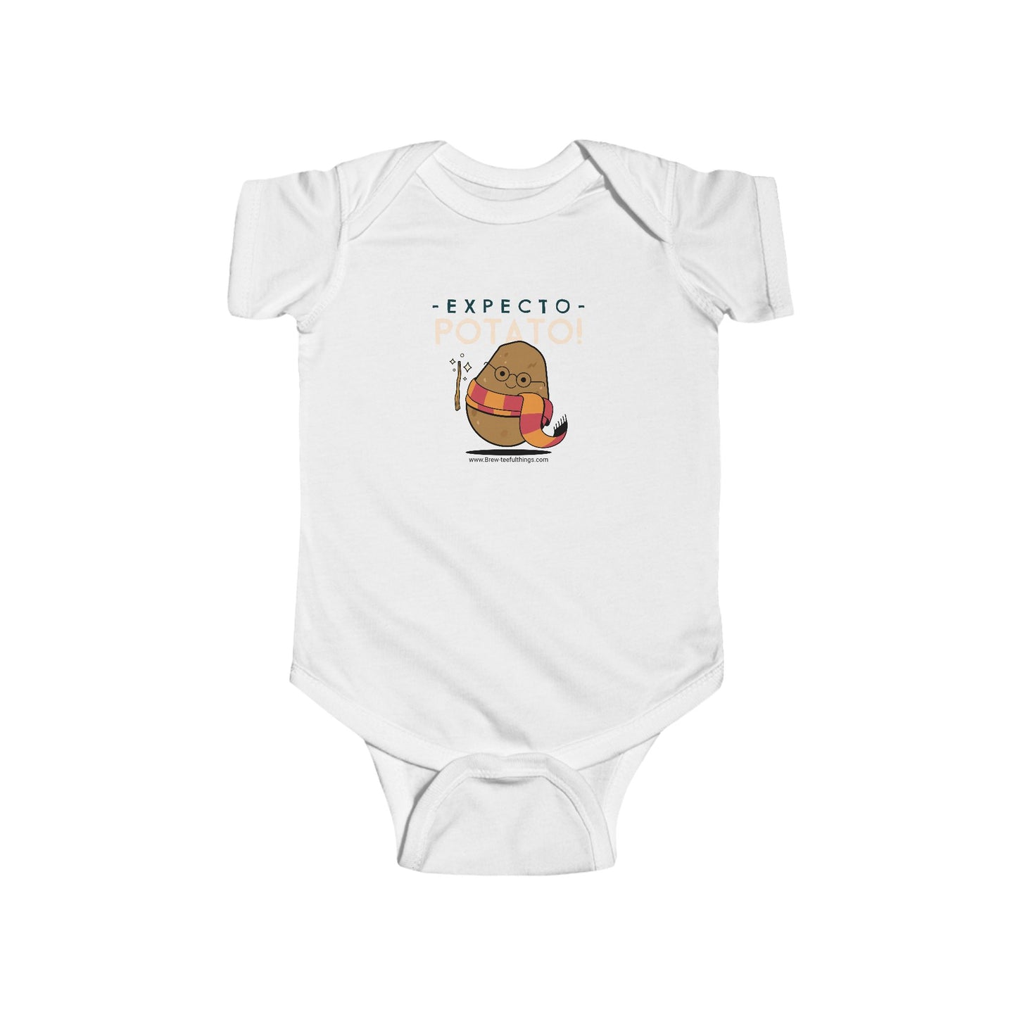 "Expecto potato" Infant Fine Jersey Bodysuit