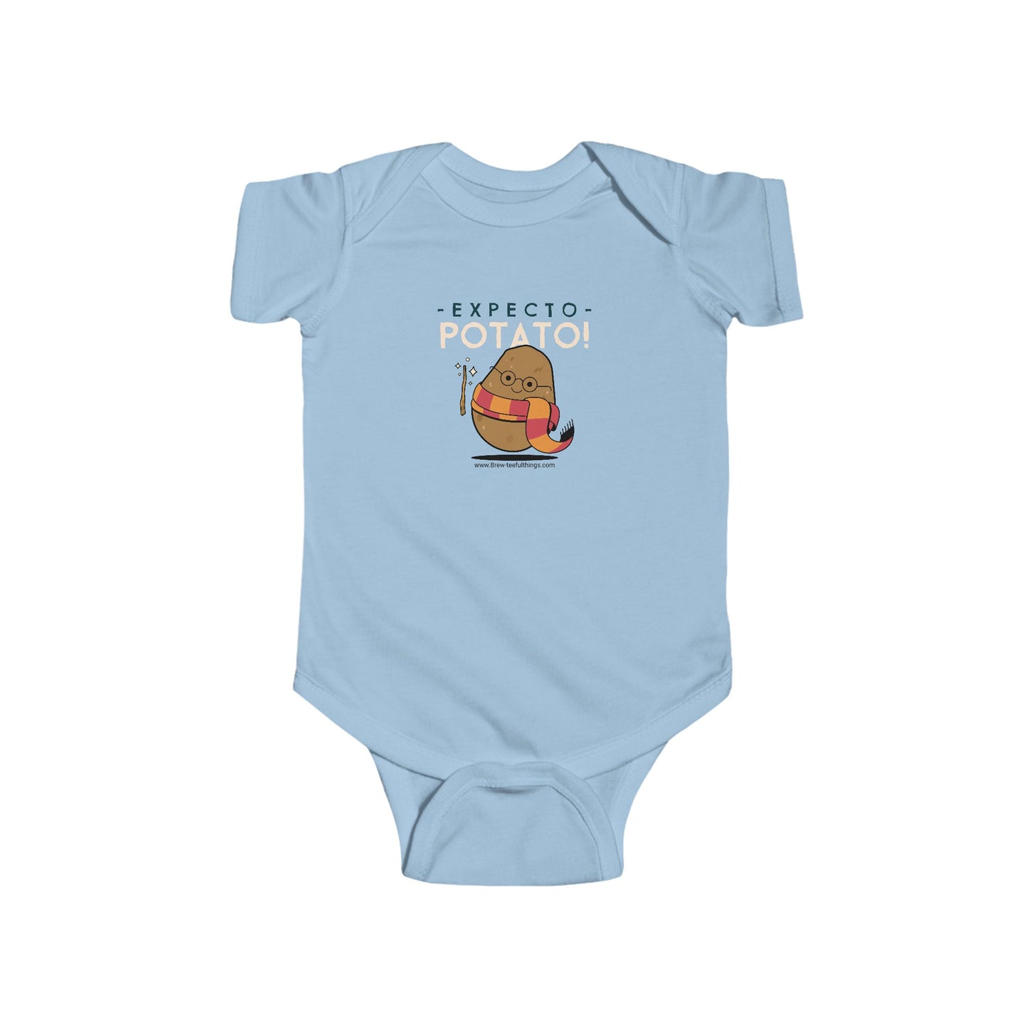"Expecto potato" Infant Fine Jersey Bodysuit