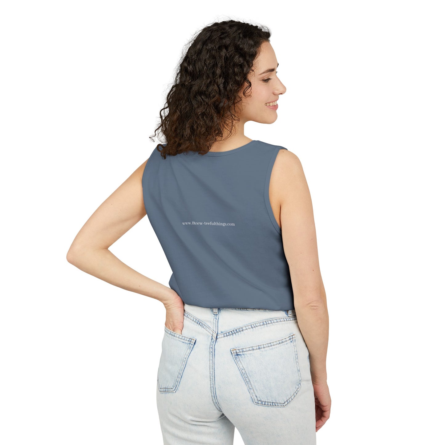 "Mindful or mind full? Unisex Garment-Dyed Tank Top