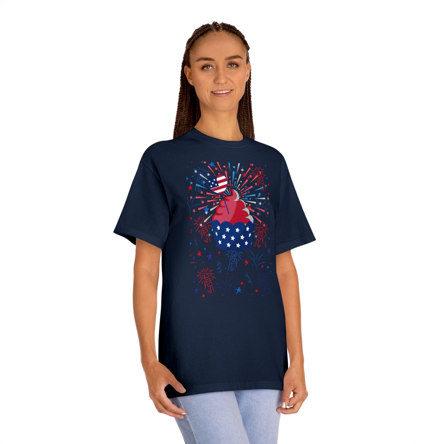 " USA cupcake" Classic Tee. Celebrate with proud!