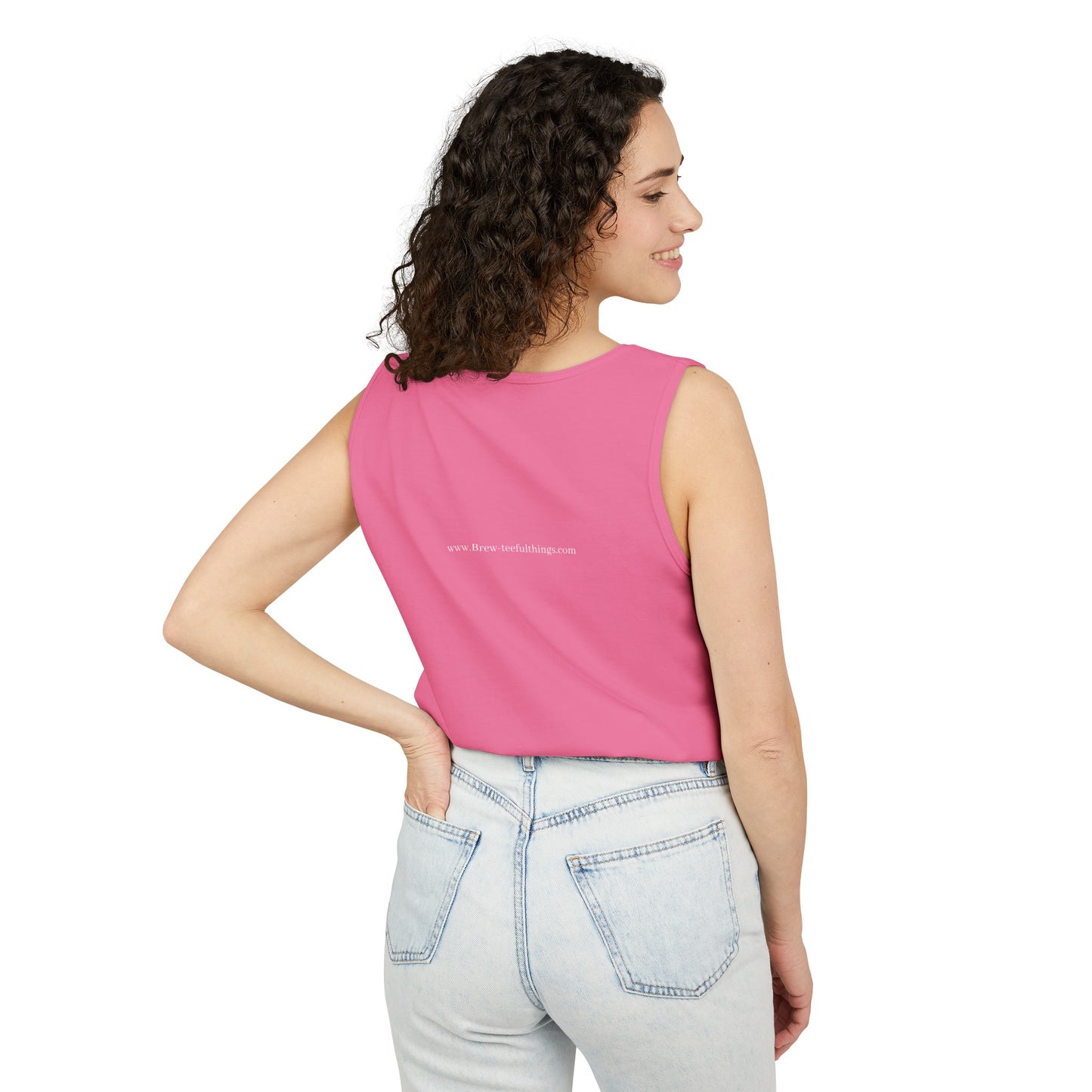 "Mindful or mind full? Unisex Garment-Dyed Tank Top