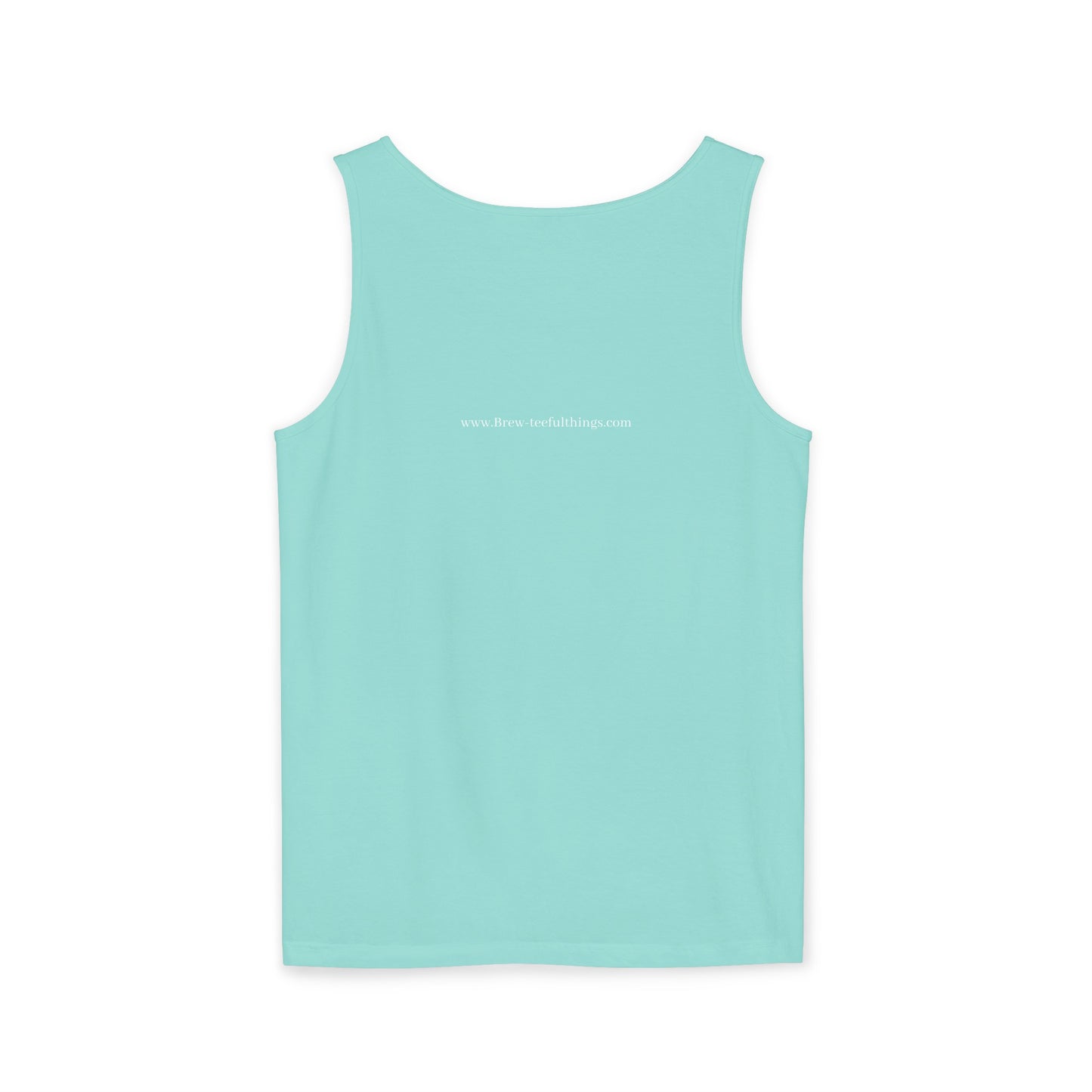 "Mindful or mind full? Unisex Garment-Dyed Tank Top