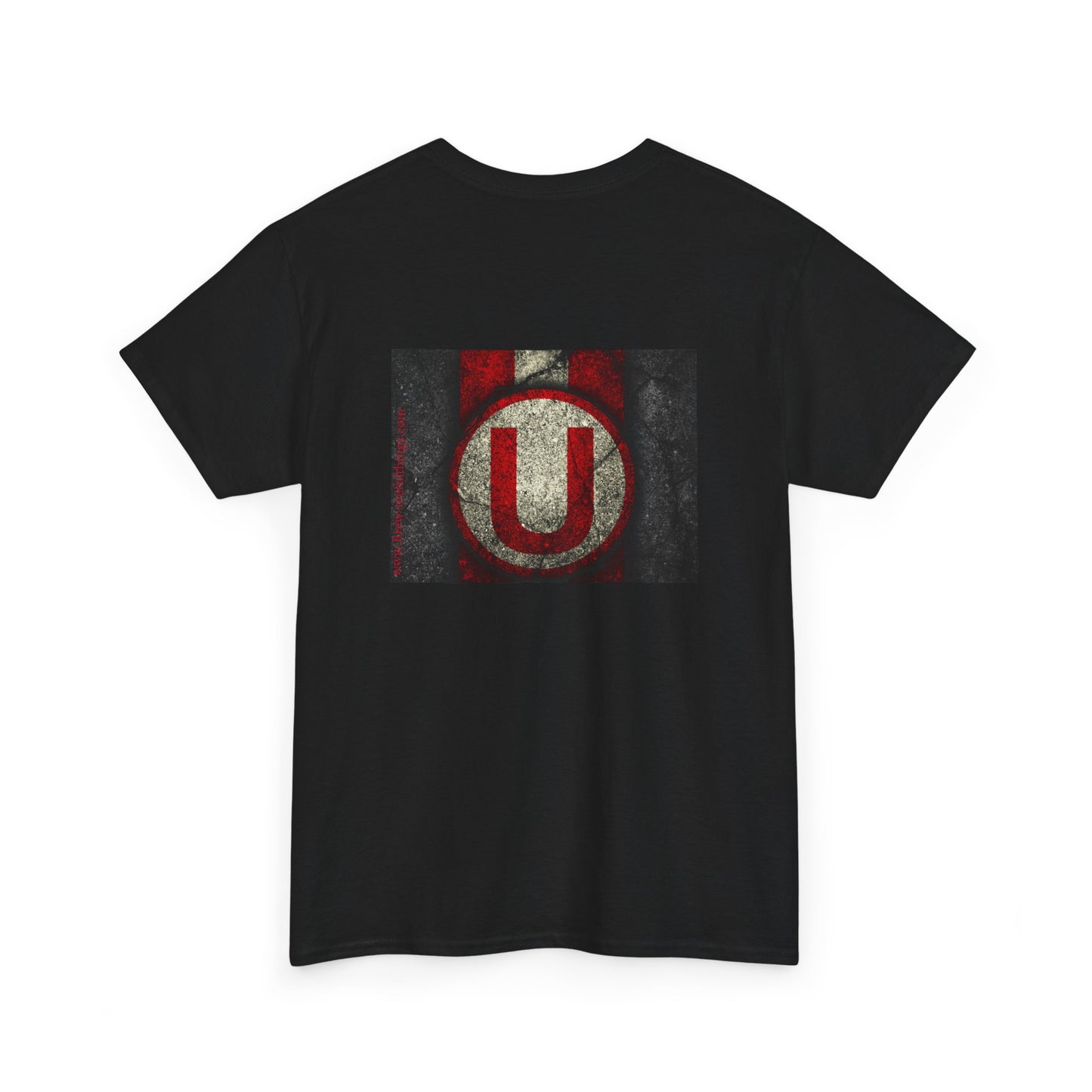 "Universitario de Deportes" (Peruvian team) round neck Unisex Heavy Cotton Tee