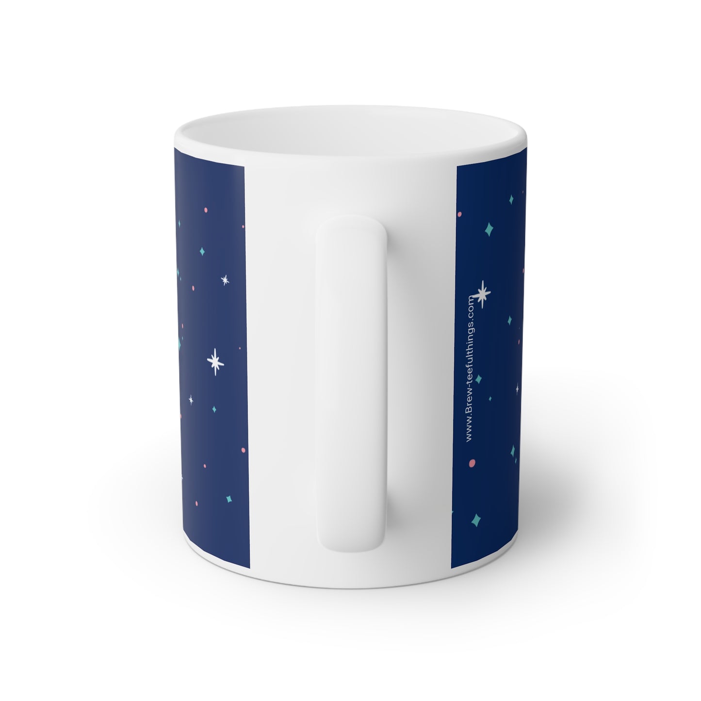 “Be the change you want to see”White Mug, 11oz