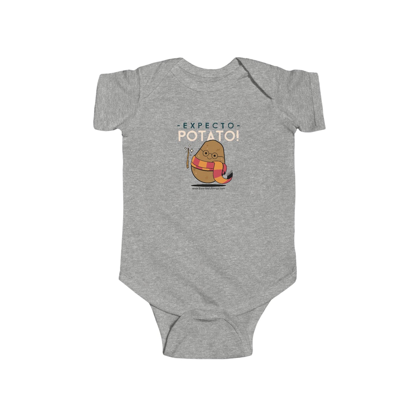 "Expecto potato" Infant Fine Jersey Bodysuit