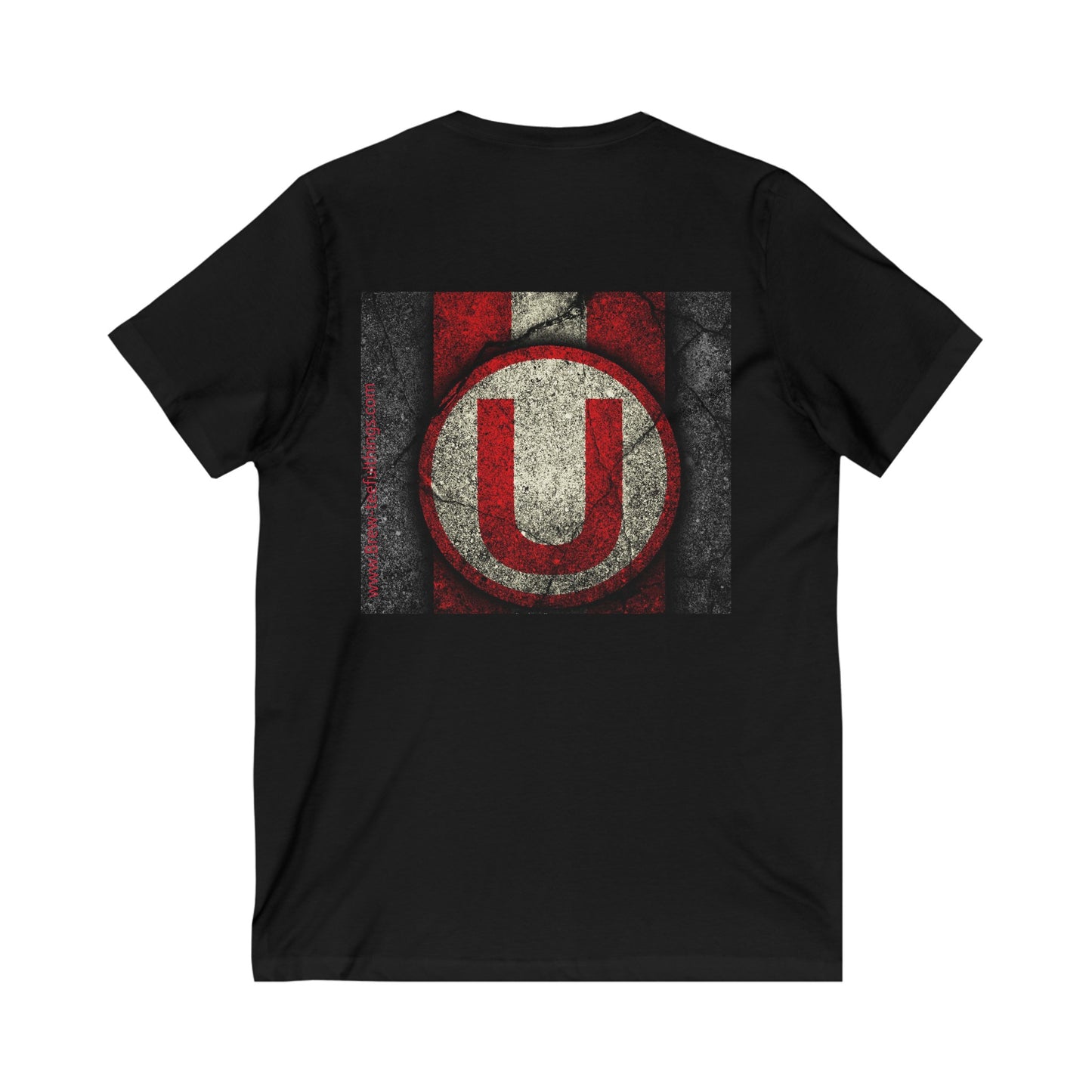 "Universitario PERU soccer team" Unisex Jersey Short Sleeve V-Neck Tee