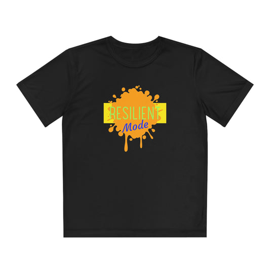 "Resilient mode" Youth Competitor Tee