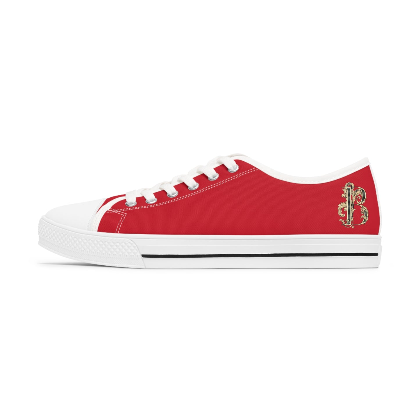 " Cherry ice cream" Women's Low Top Sneakers