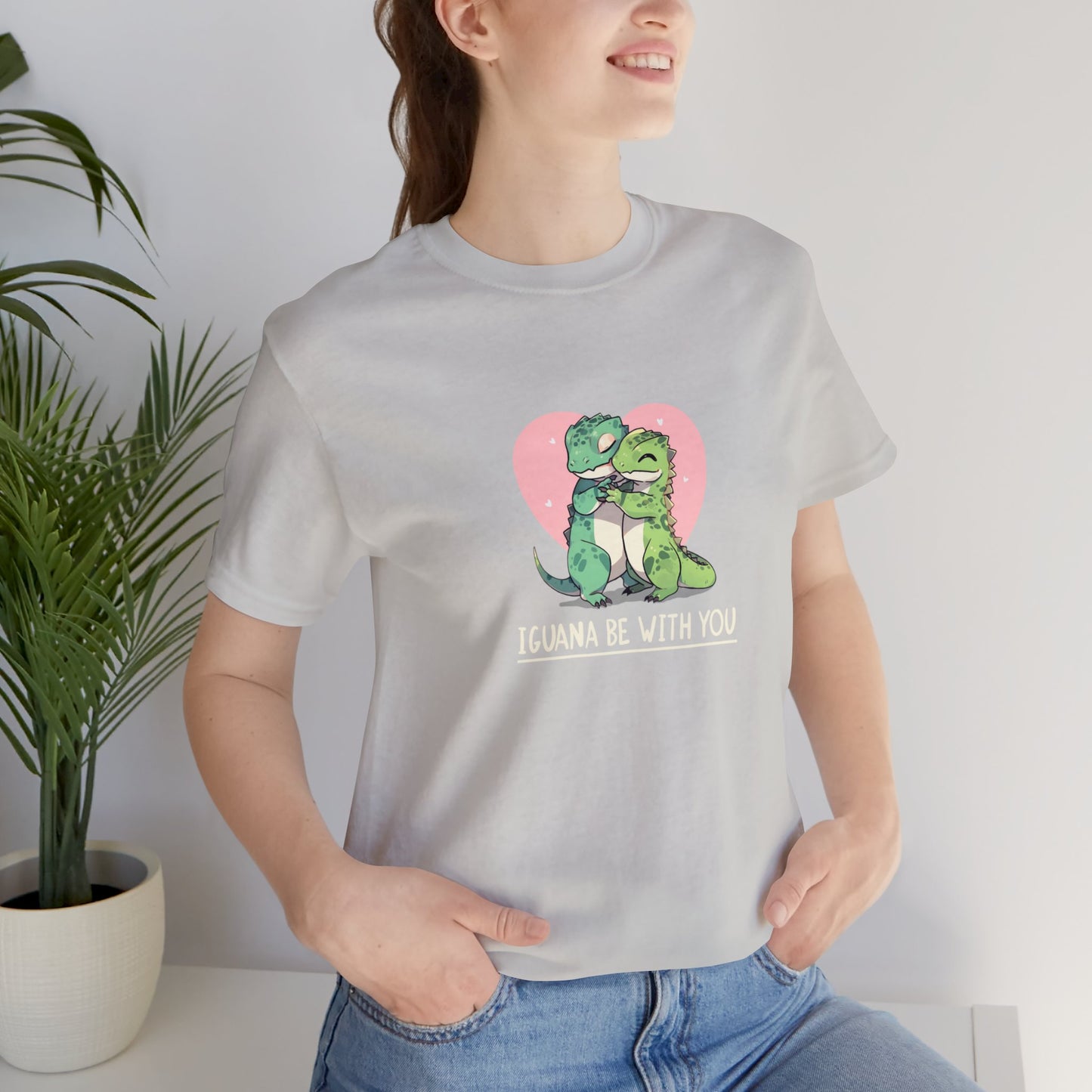 "Iguana be with you" Unisex Jersey Short Sleeve Tee