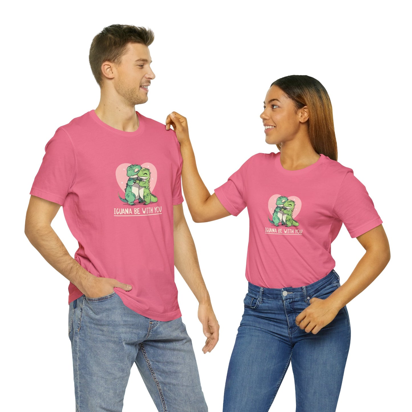 "Iguana be with you" Unisex Jersey Short Sleeve Tee